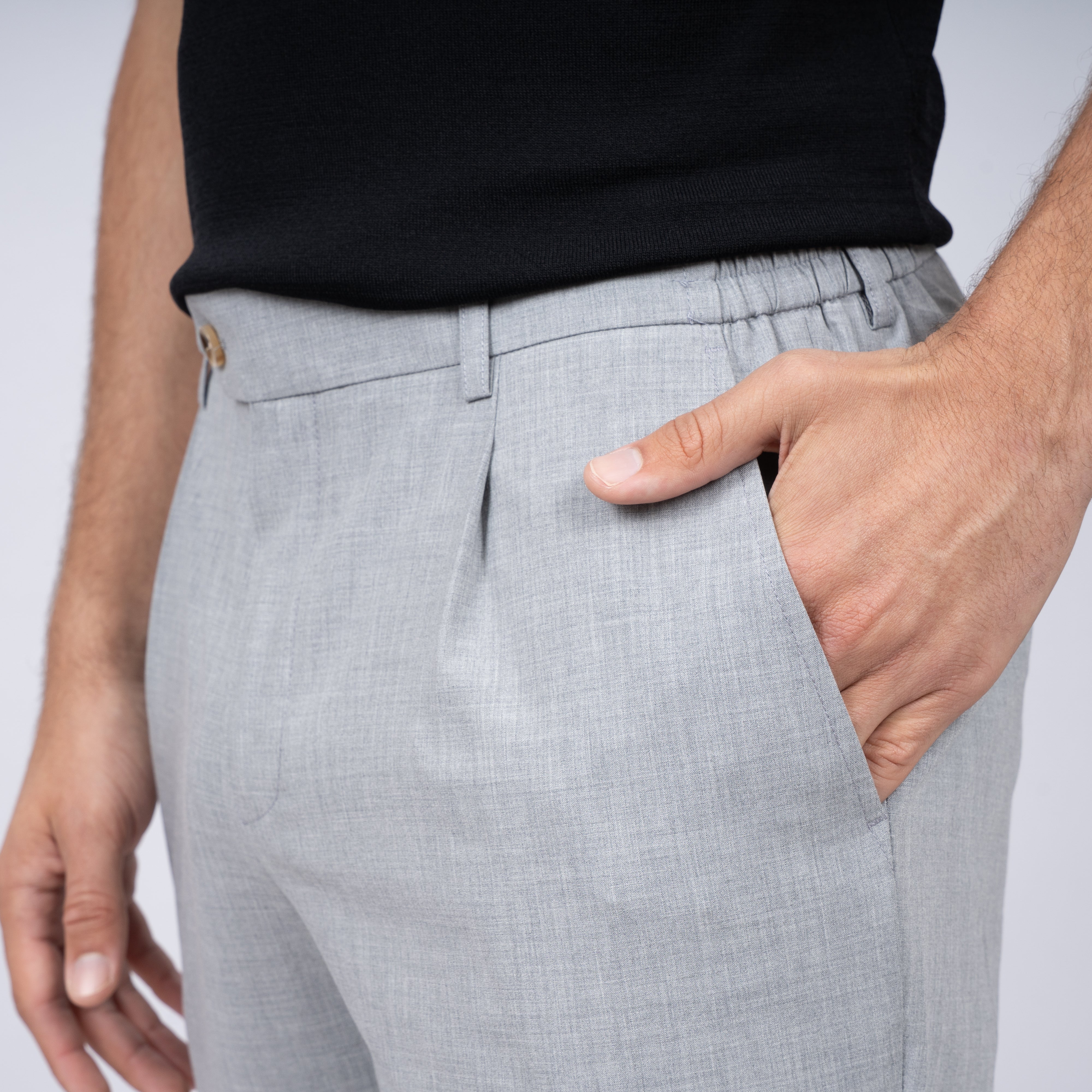 SEVEN DIALS Chino Grijs | Bruno