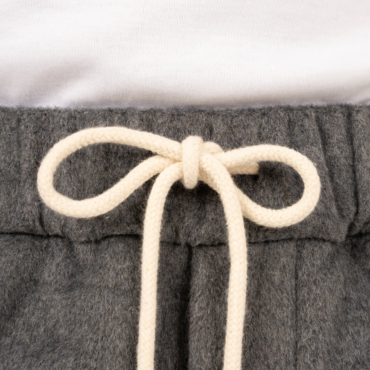 Hopeium Wollen Broek Grijs | Winter Wooly Trousers