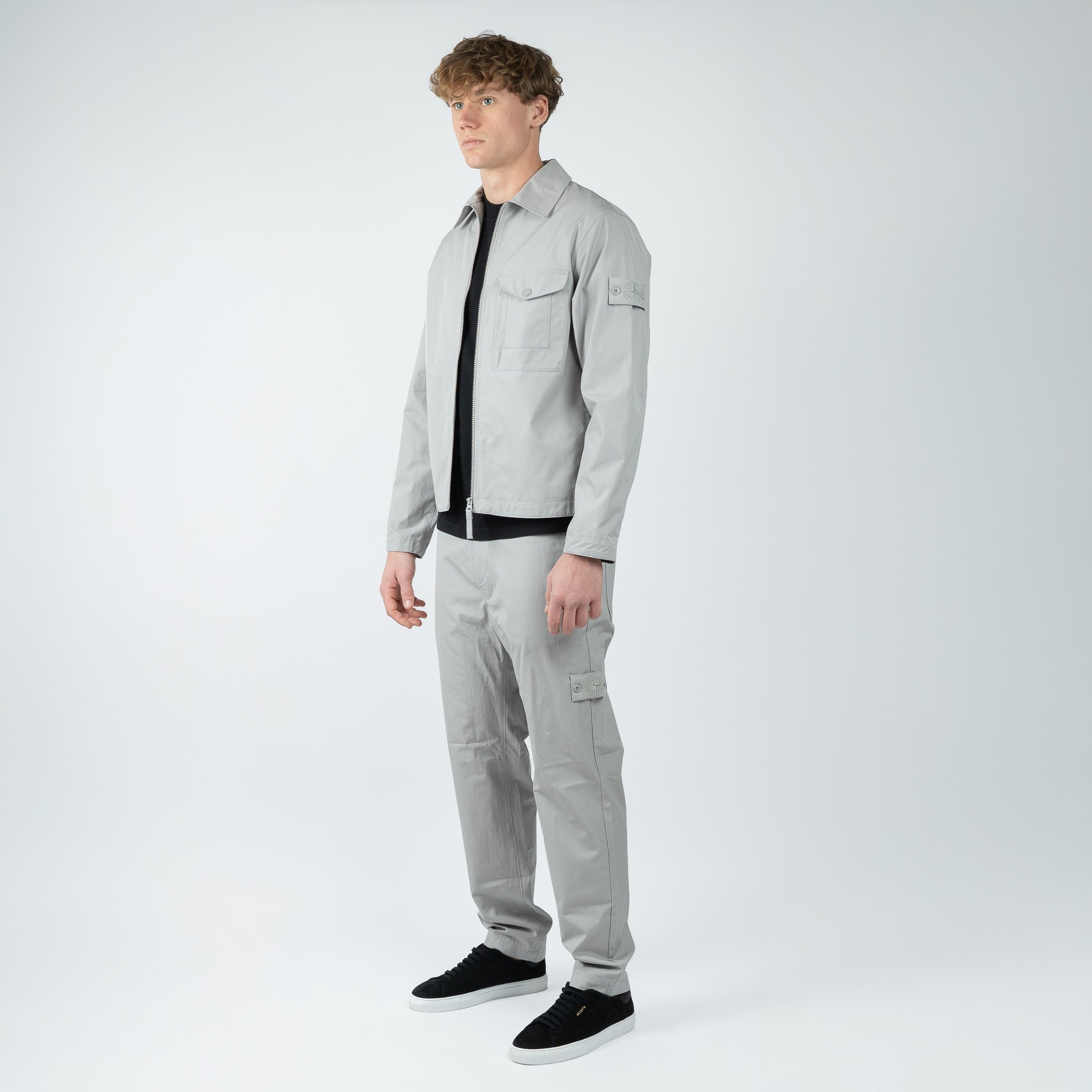Stone Island Broek Grijs | Ghost