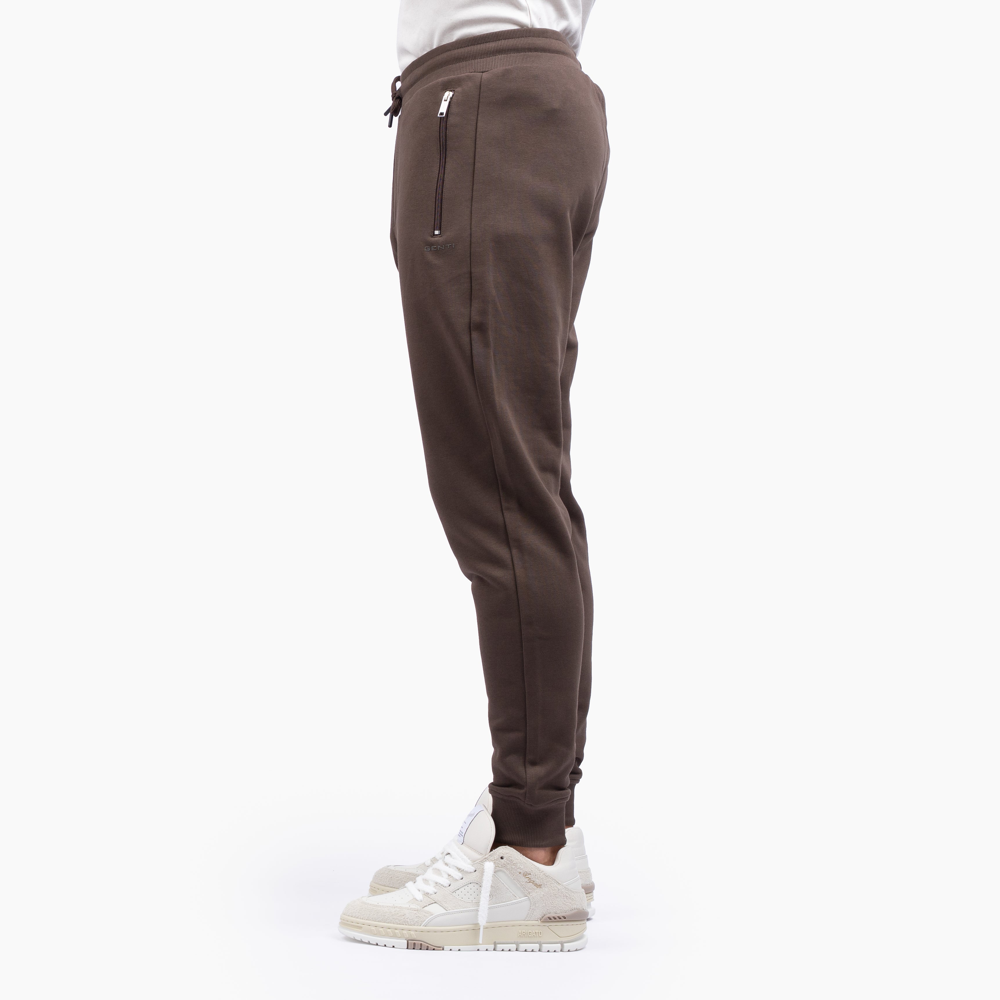Genti Joggingbroek Bruin | Cotton