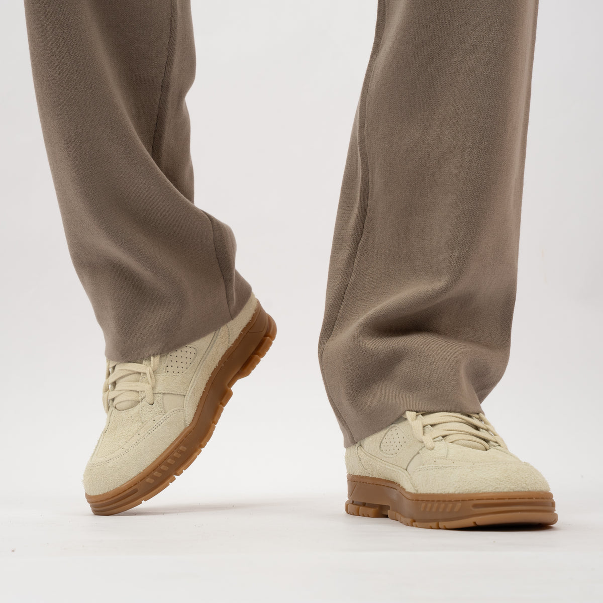 Flaneur Knitted Pantalon Taupe | Atelier Knit Pants