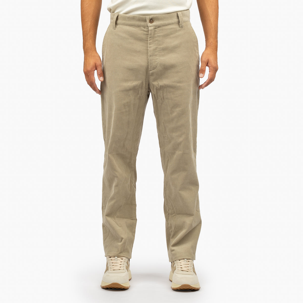 A.P.C. Chino Corduroy Beige | Lawrence