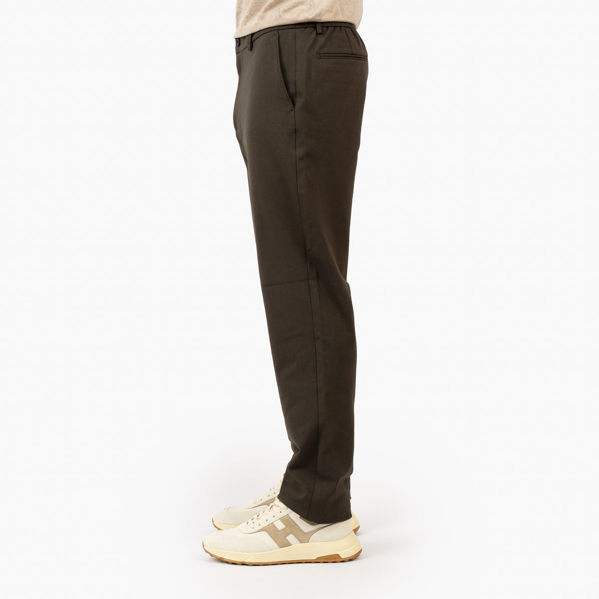 Genti Pantalon Groen | Tribeca