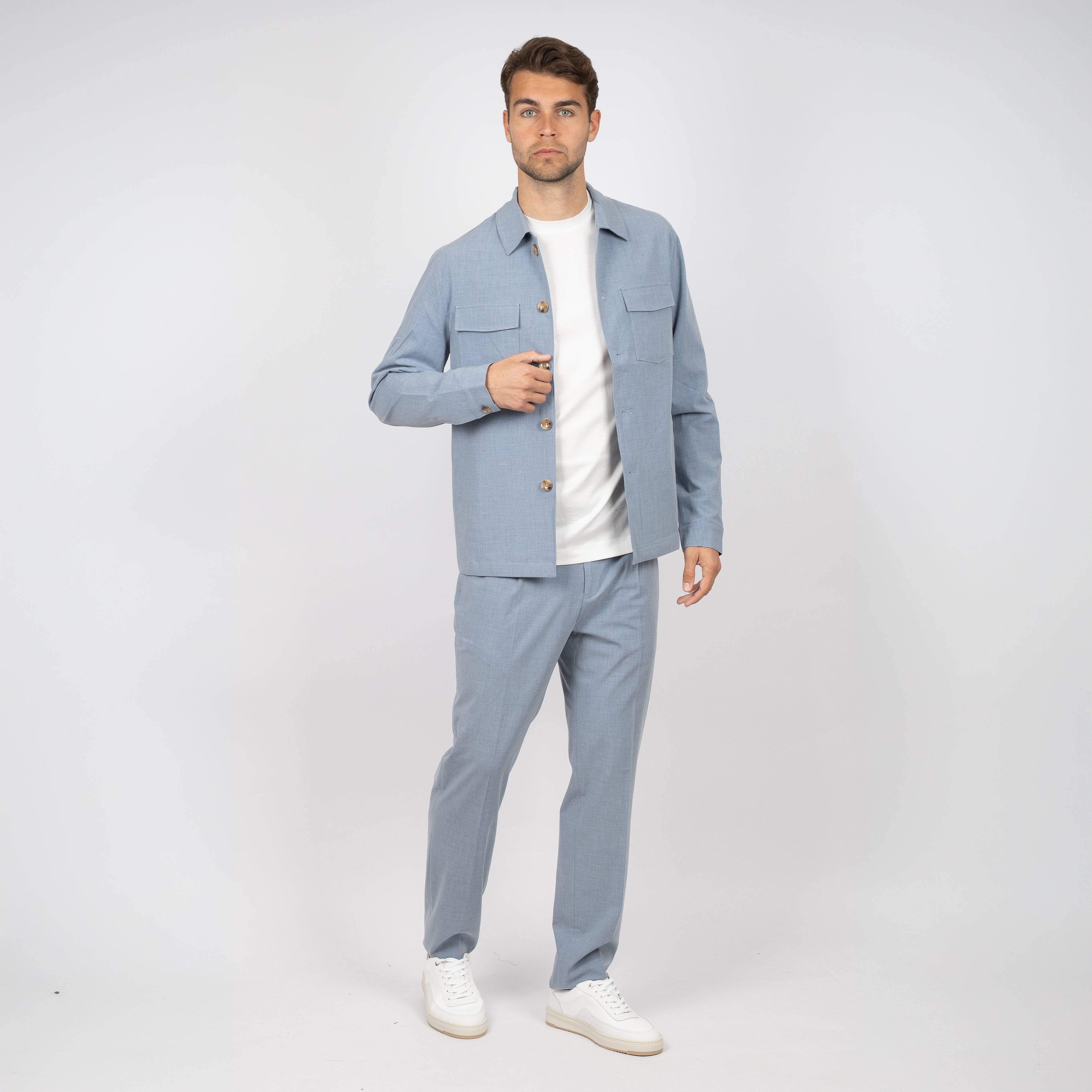 SEVEN DIALS Chino Lichtblauw | Bruno