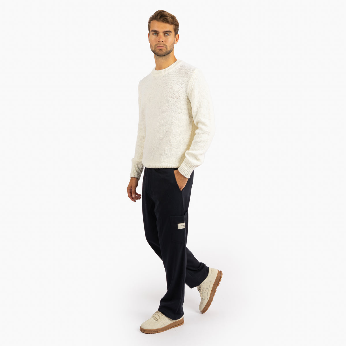 Flaneur Pantalon Blauw | Atelier Trousers