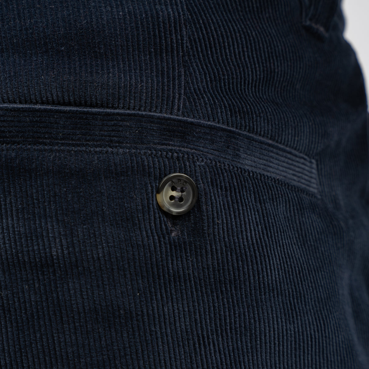 A.P.C. Chino Corduroy Blauw | Lawrence