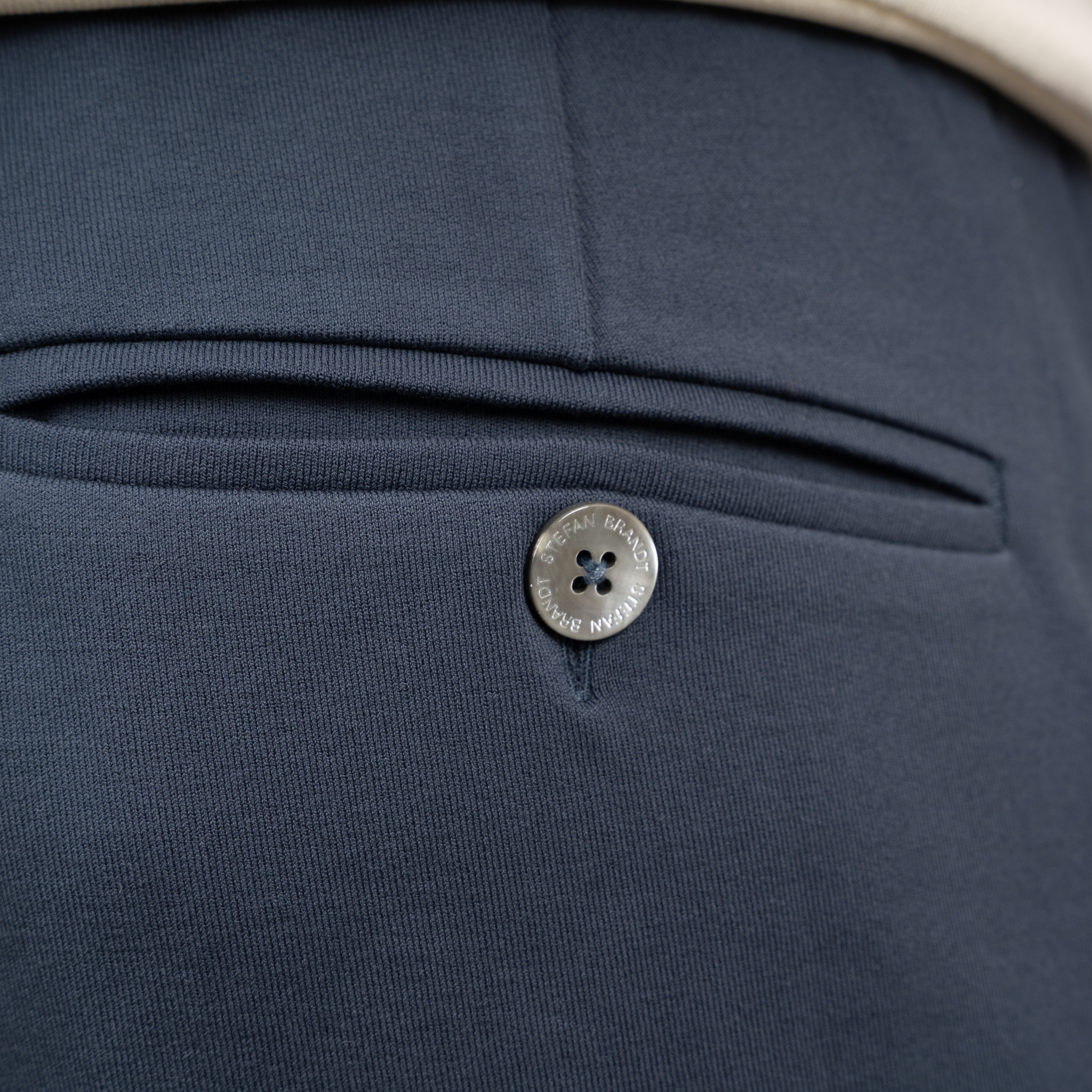 Stefan Brandt Pantalon Middenblauw | Jonas M FTE Co Ultra 60