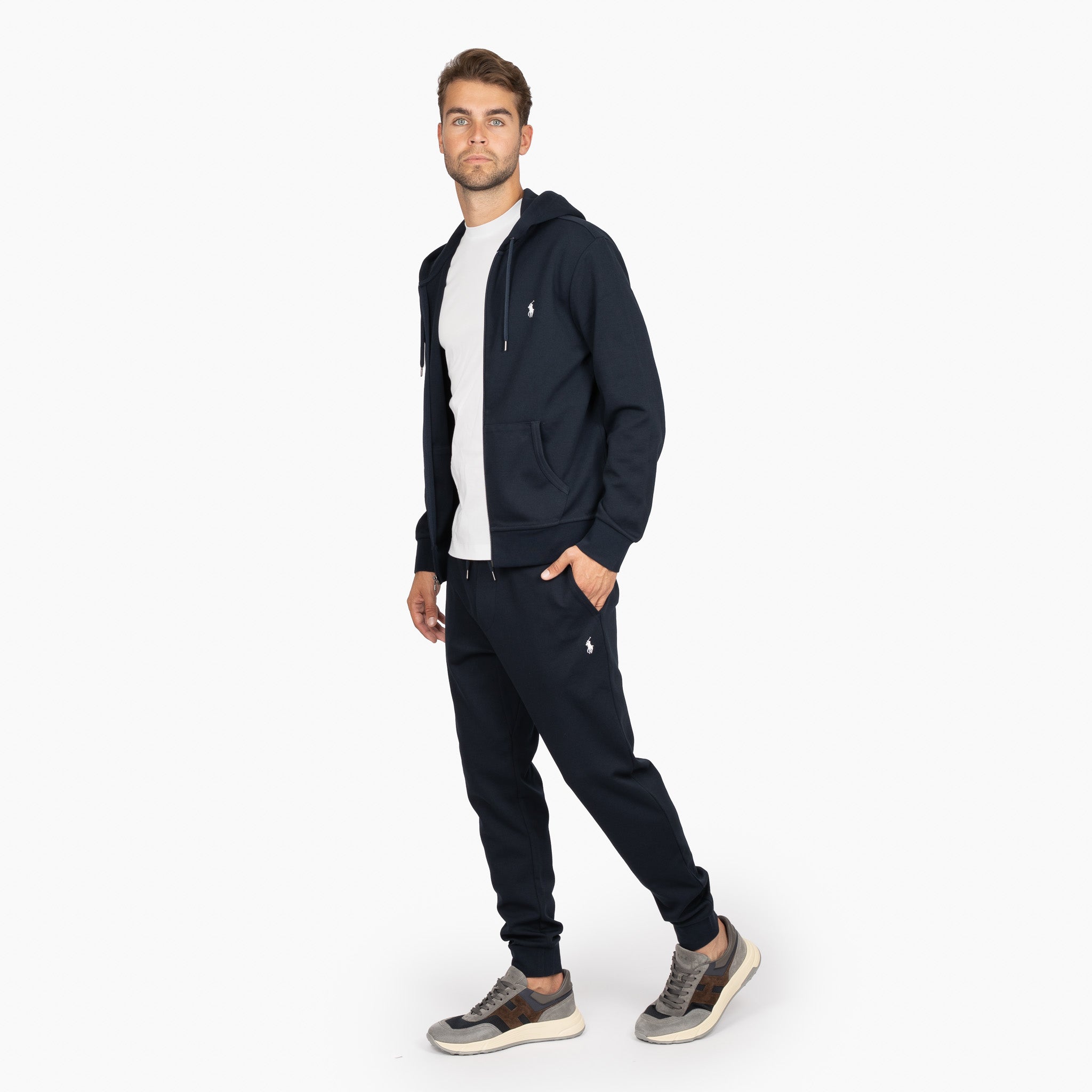 Ralph Lauren Joggingbroek Blauw | Double-Knit