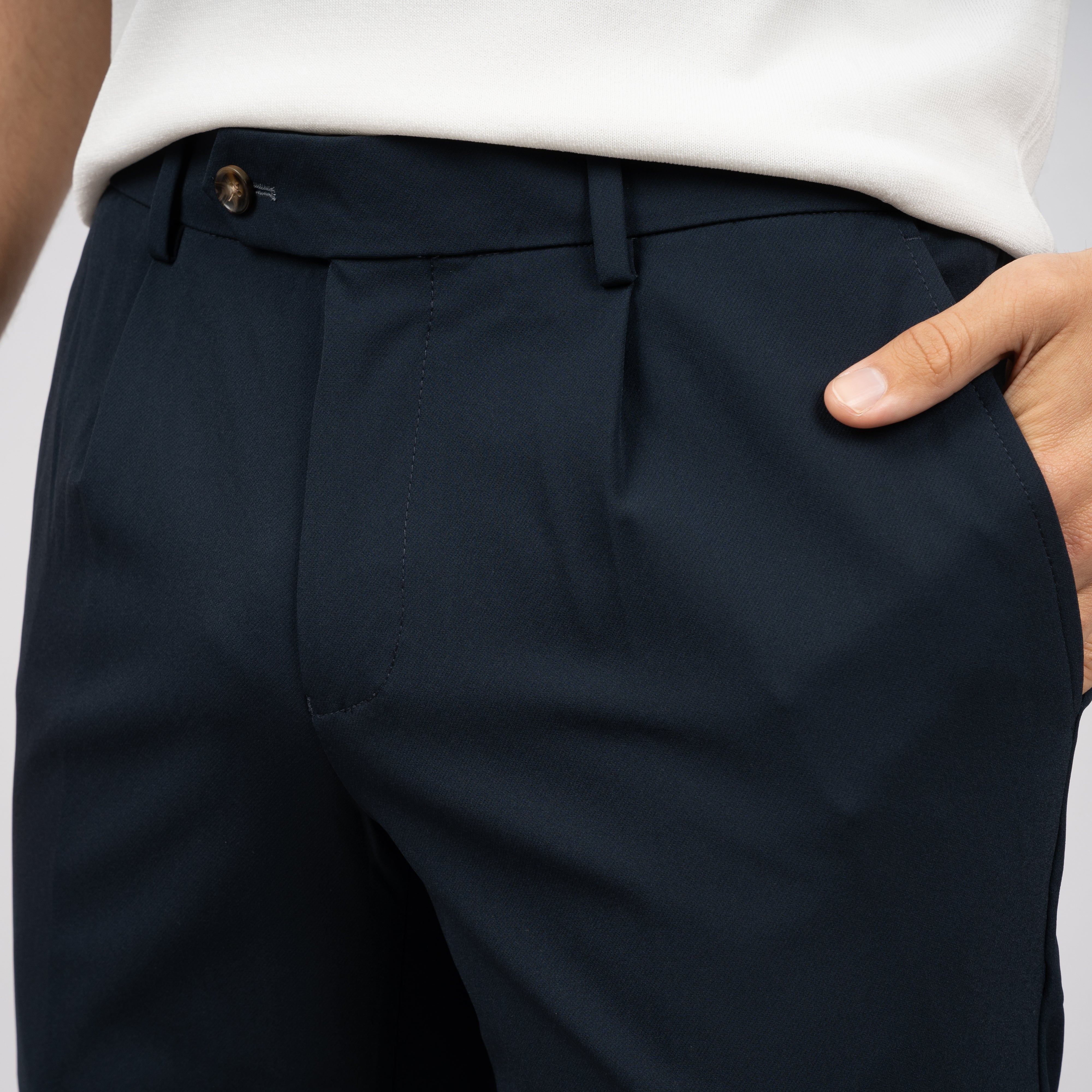 SEVEN DIALS Chino Blauw | Murdo