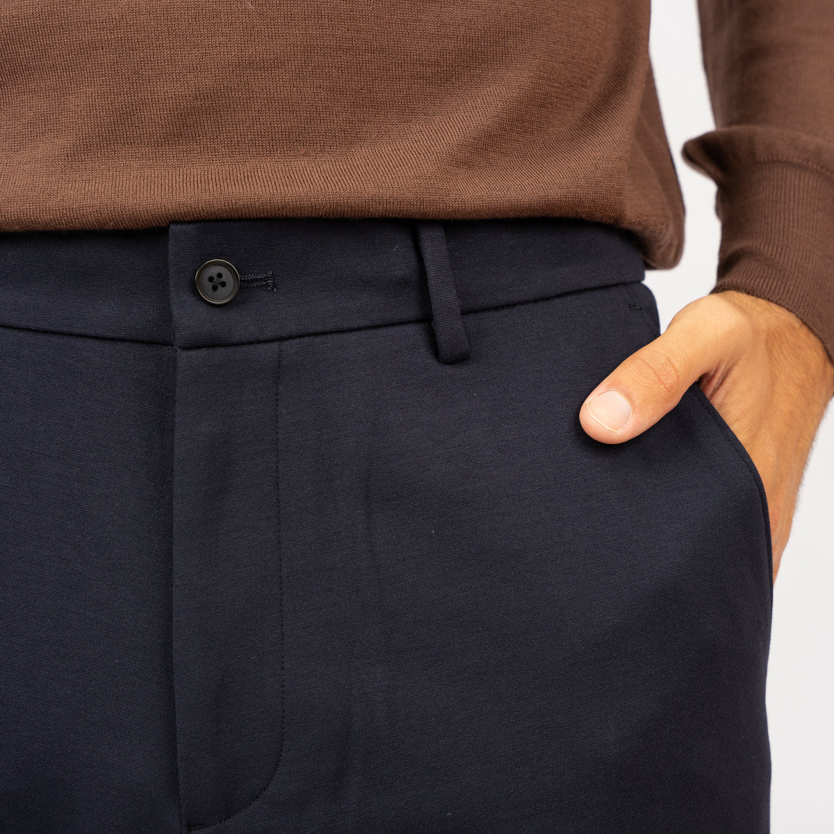 Genti Pantalon Blauw | Tribeca