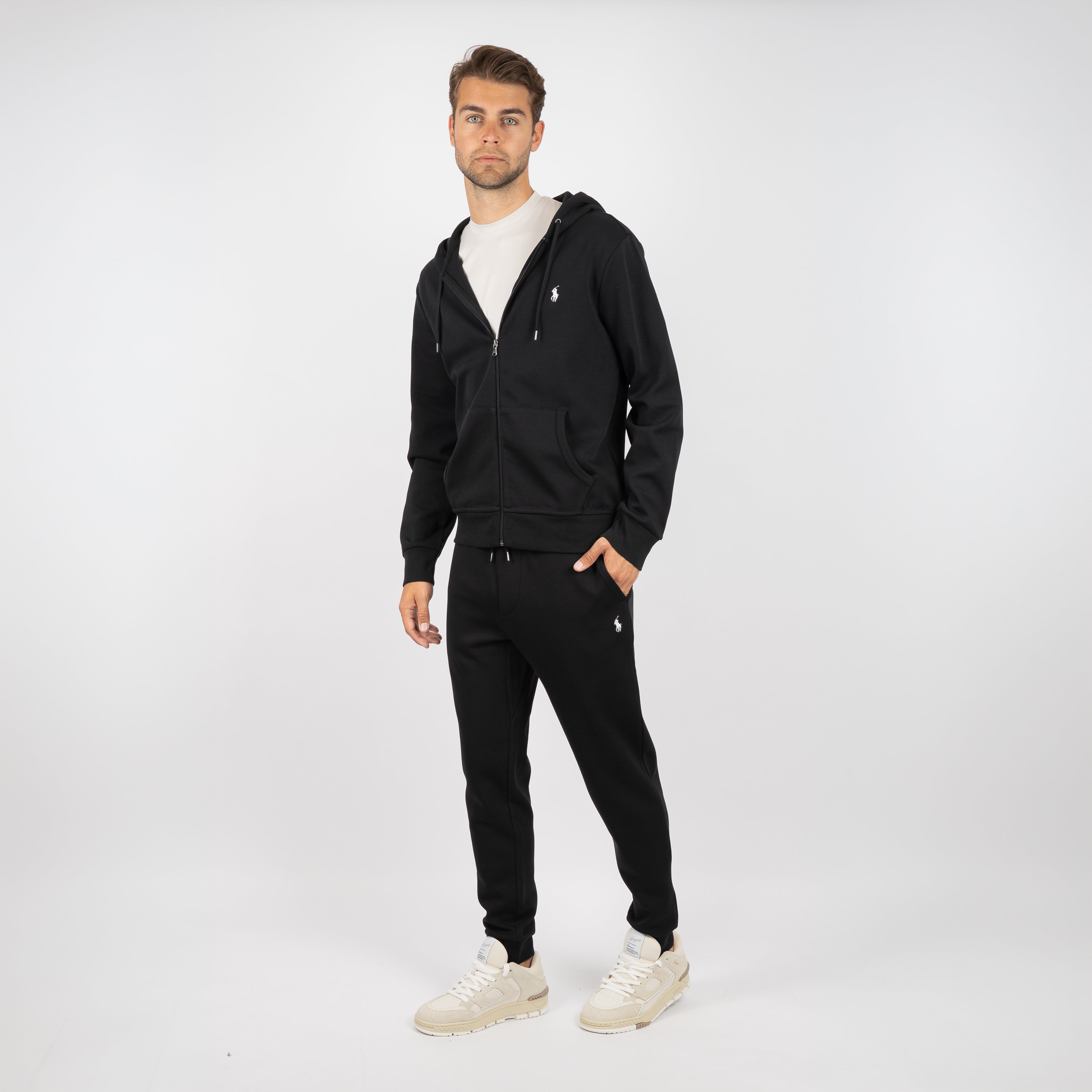 Ralph Lauren Joggingbroek Zwart | Double-Knit