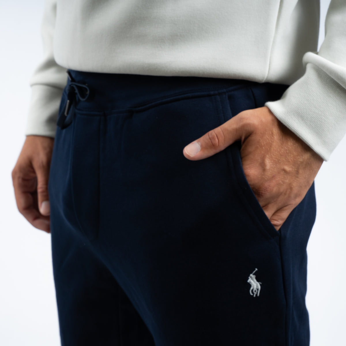 Ralph Lauren Joggingbroek Blauw | Double-Knit