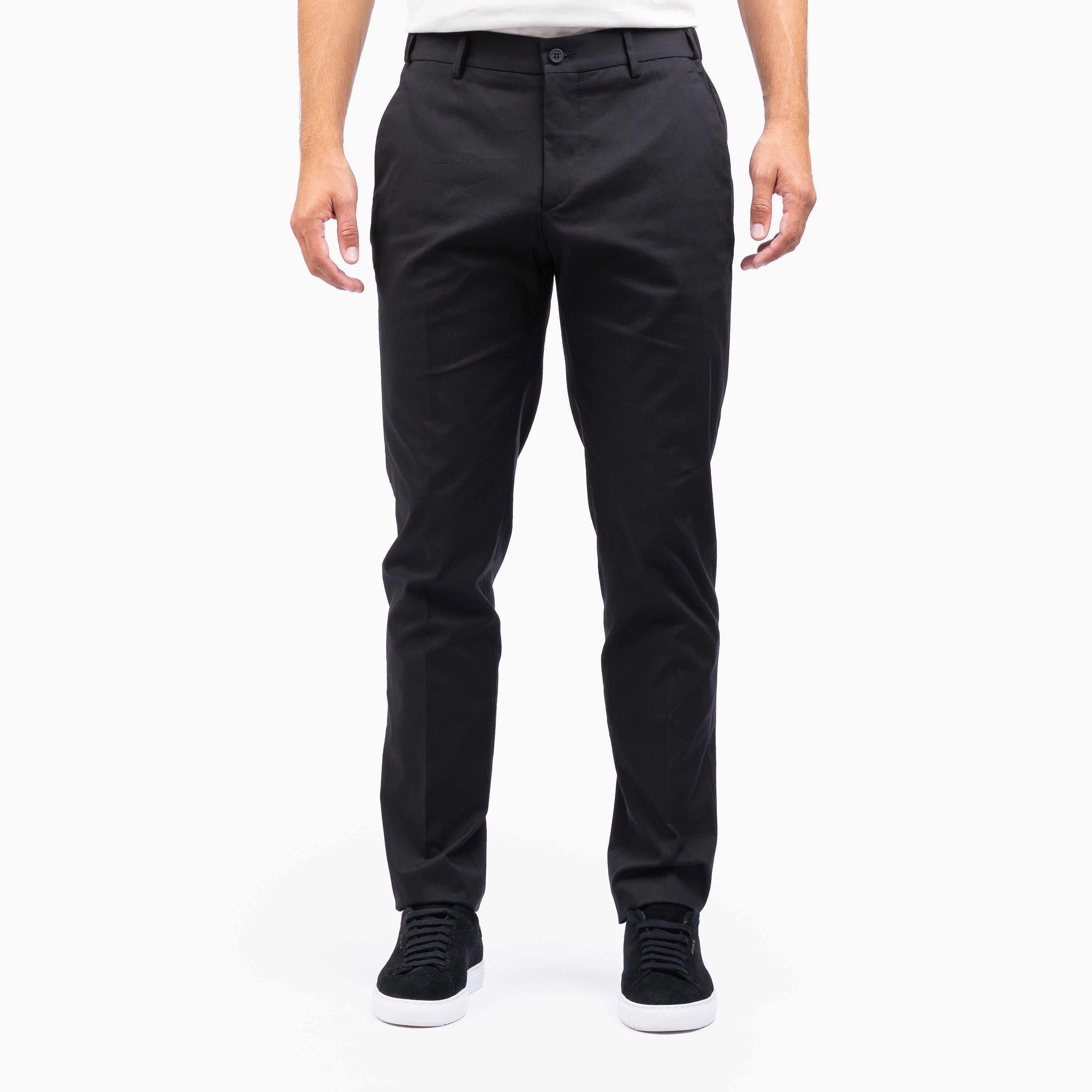 Berwich Chino Zwart | Morello Elax Tech
