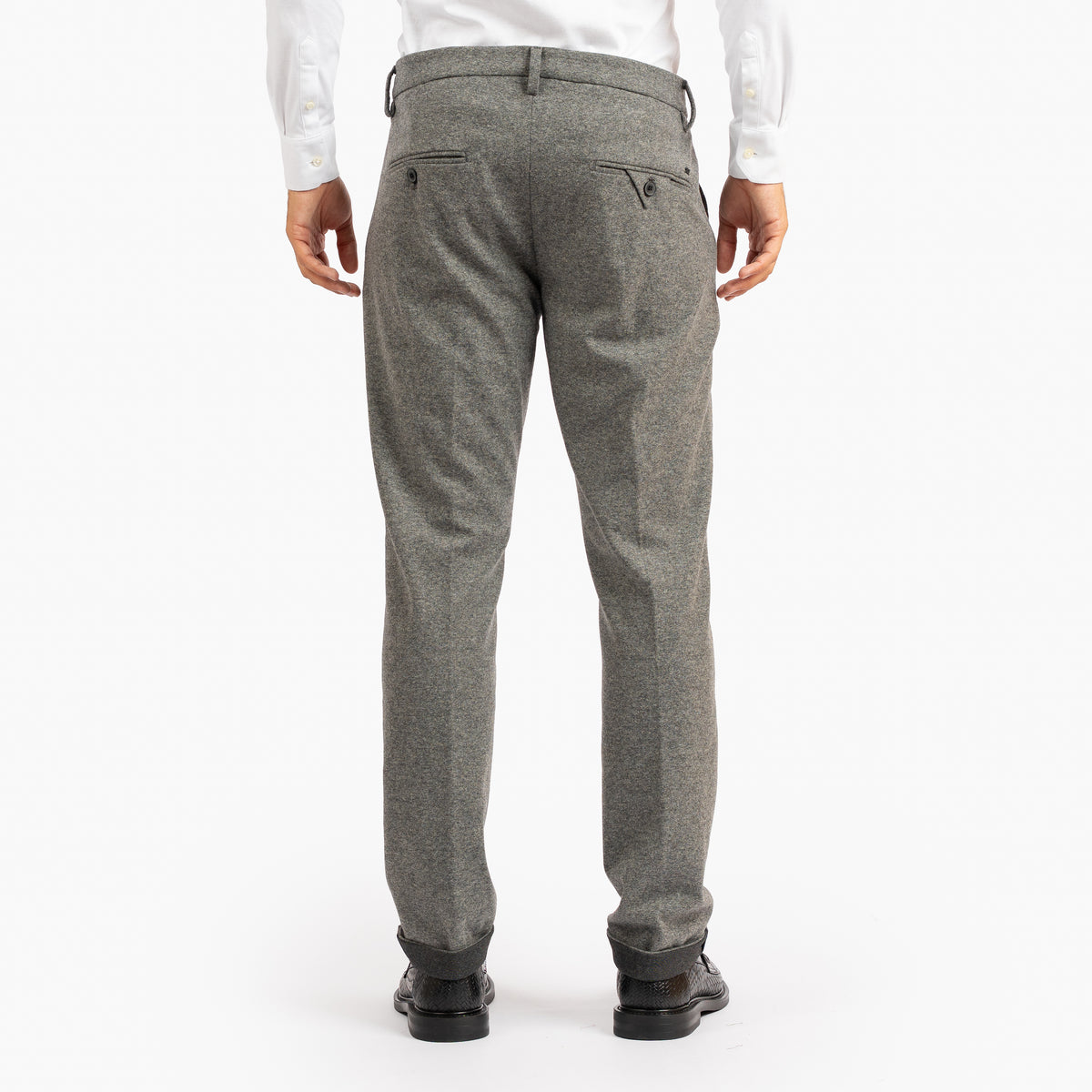 Mason's Flannel Chino Grijs | Torino Jog