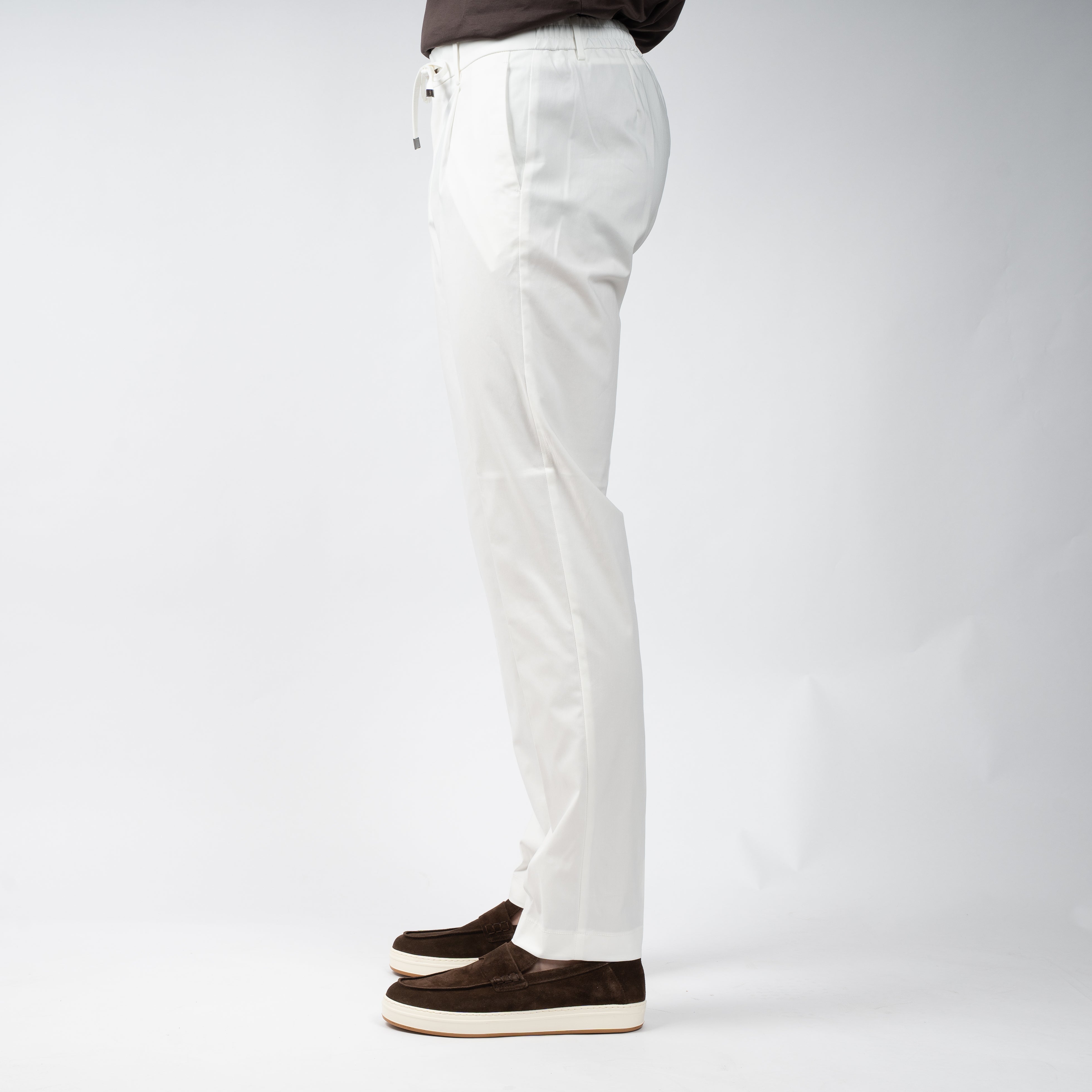 Berwich Pantalon Wit  | Spiaggia Tech