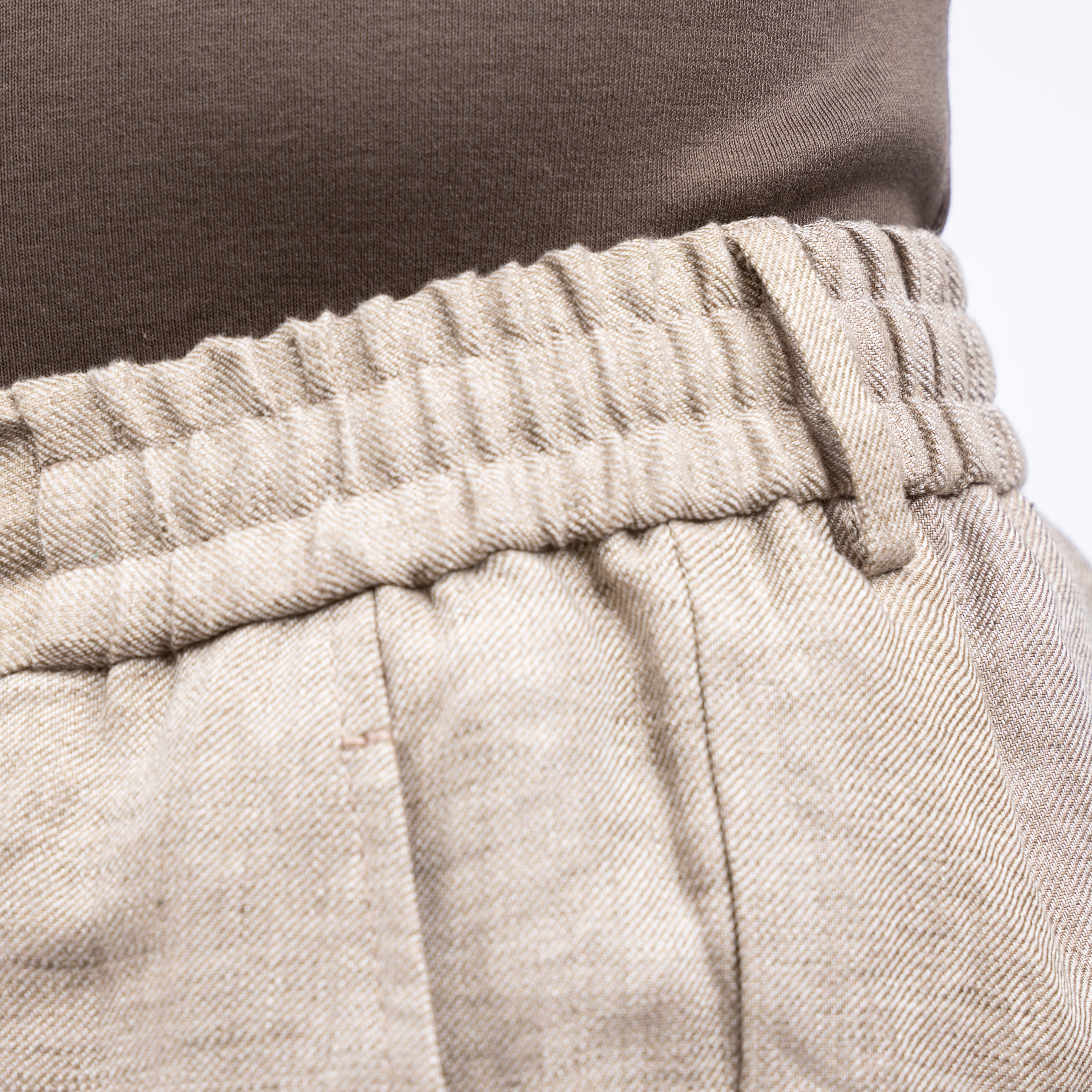 Berwich Linnen Broek Beige | Spiaggia