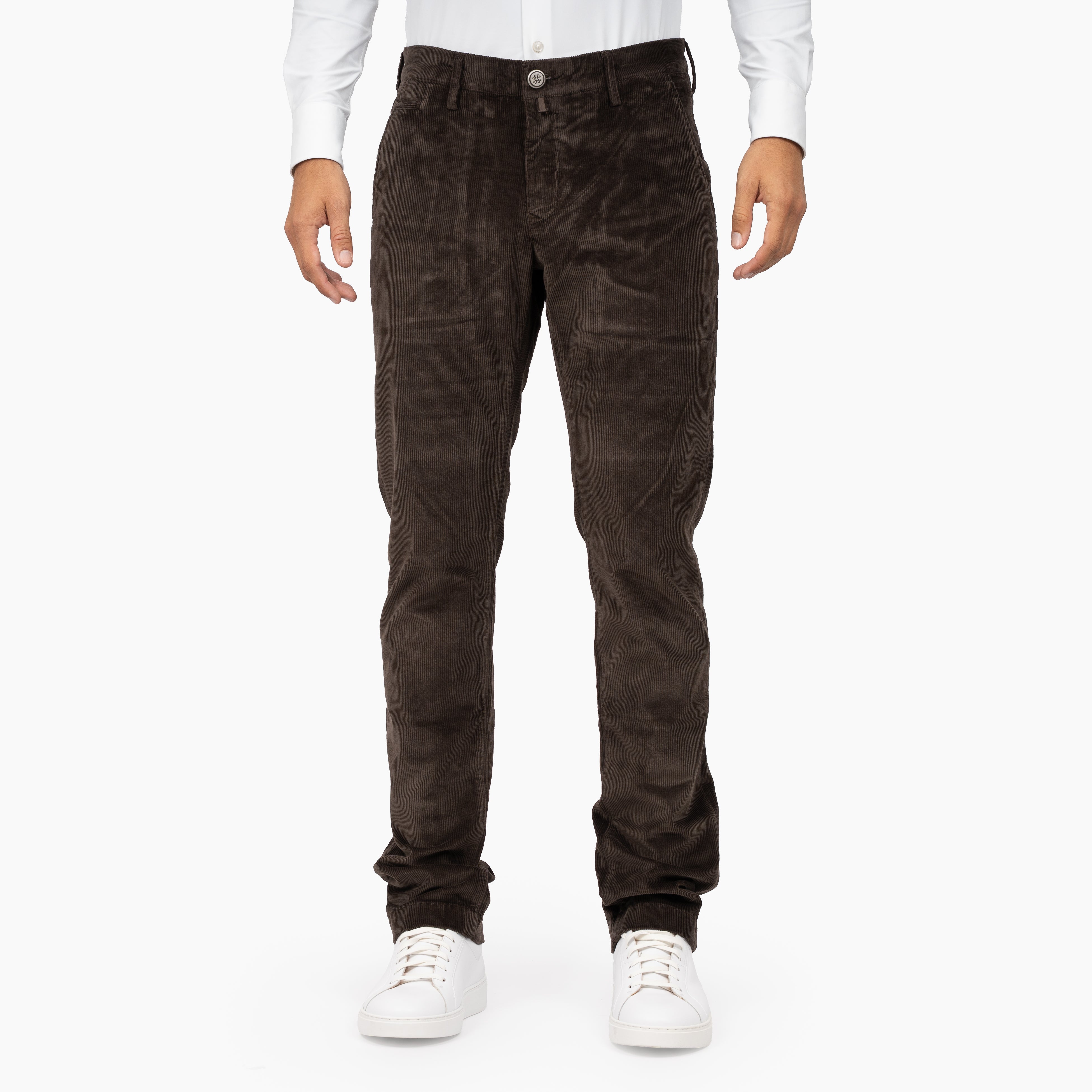 Jacob Cohen Chino Corduroy Bruin | Bobby