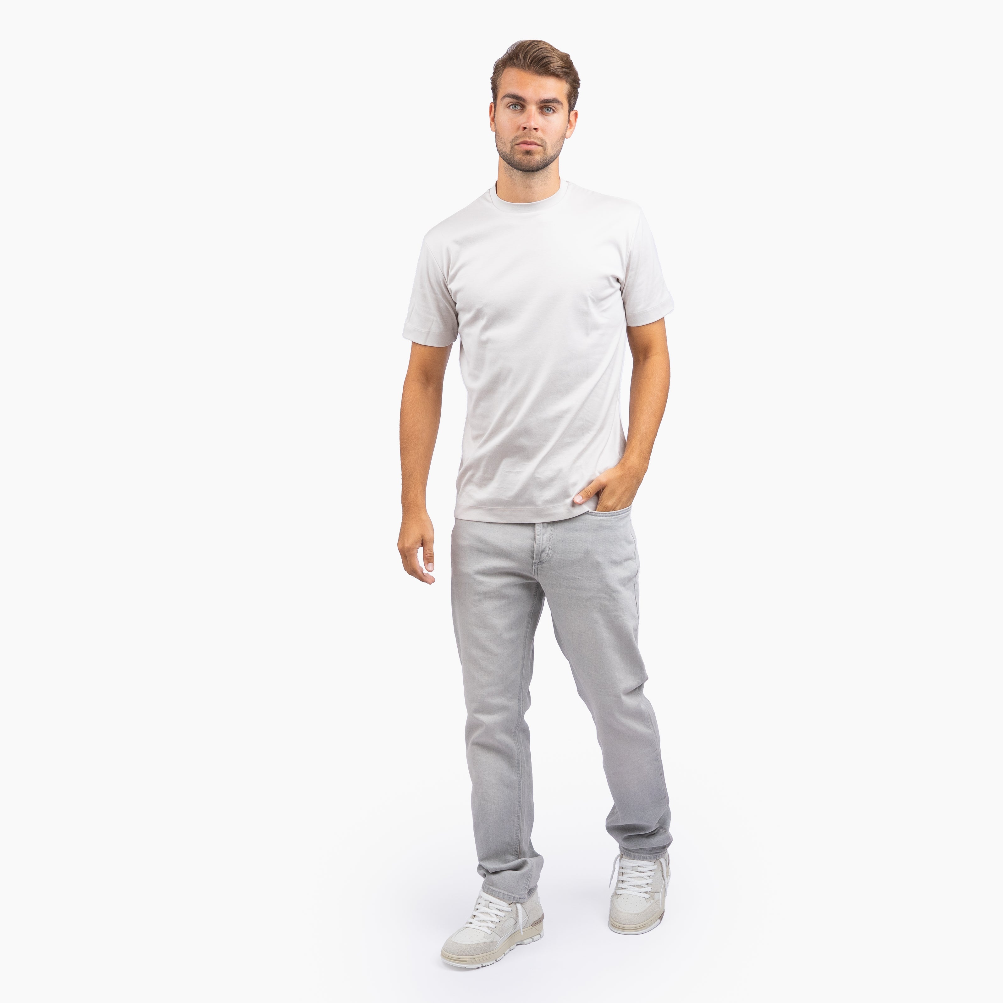 Denham Jeans Grijs | Ridge Straight Fit