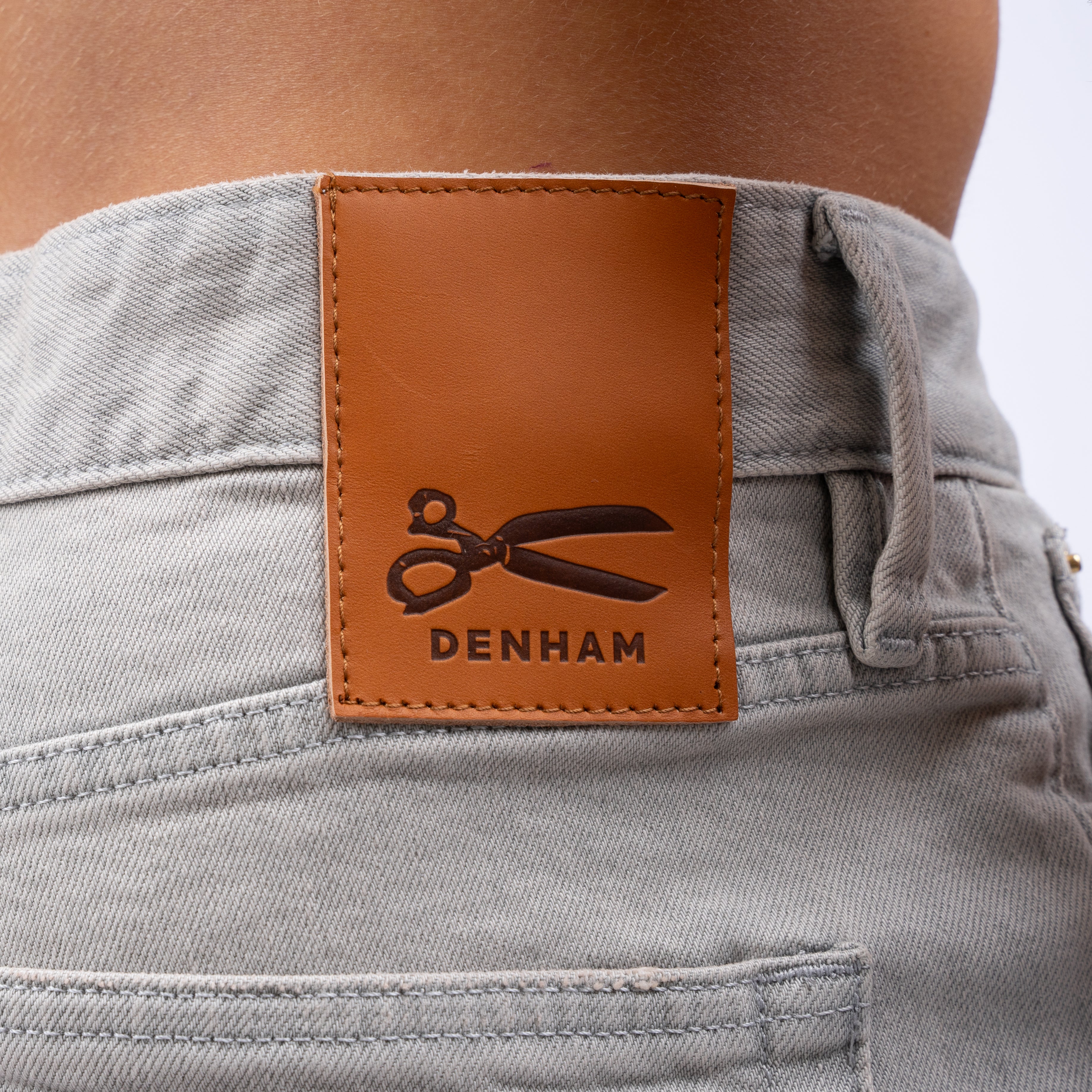 Denham Jeans Grijs | Ridge Straight Fit