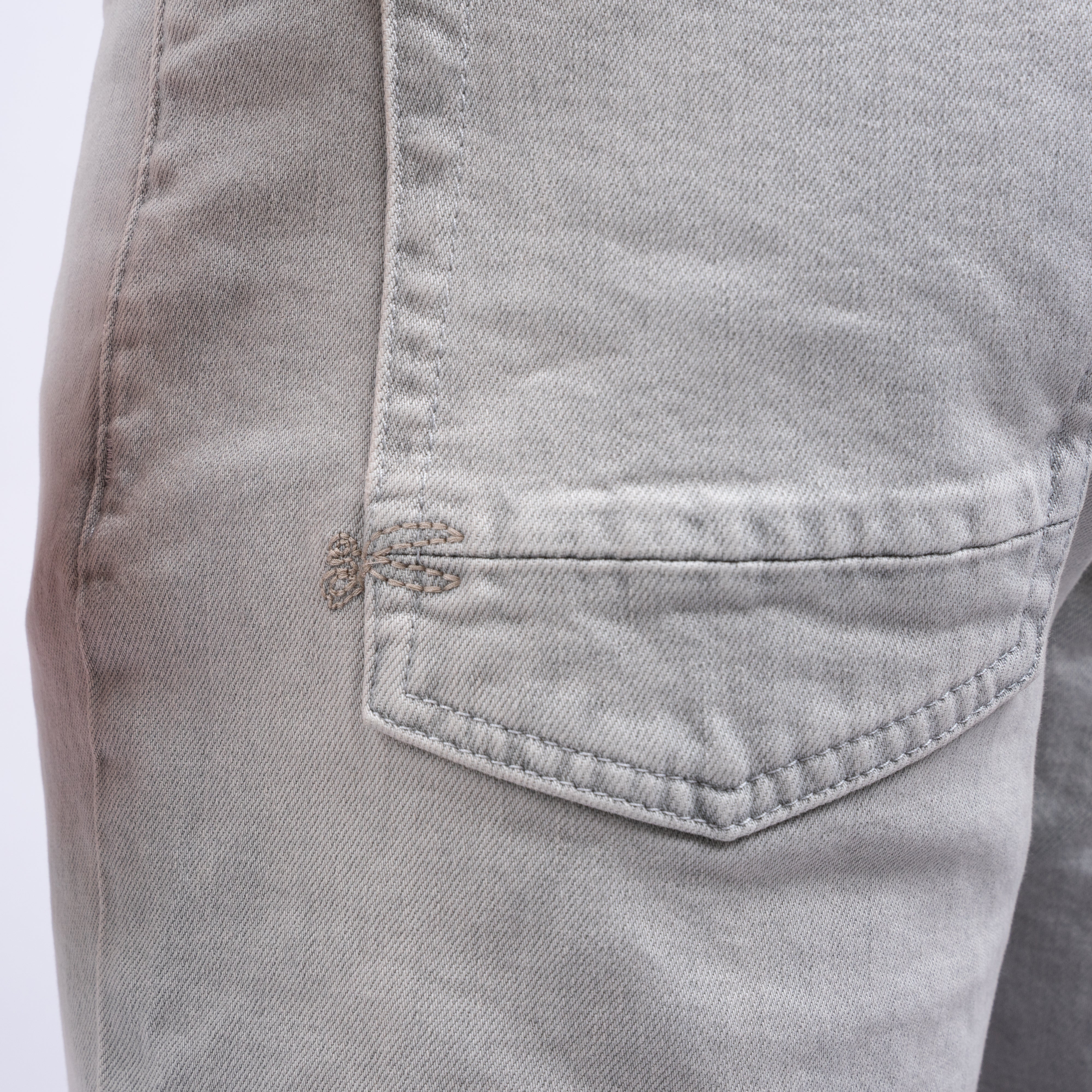 Denham Jeans Grijs | Ridge Straight Fit