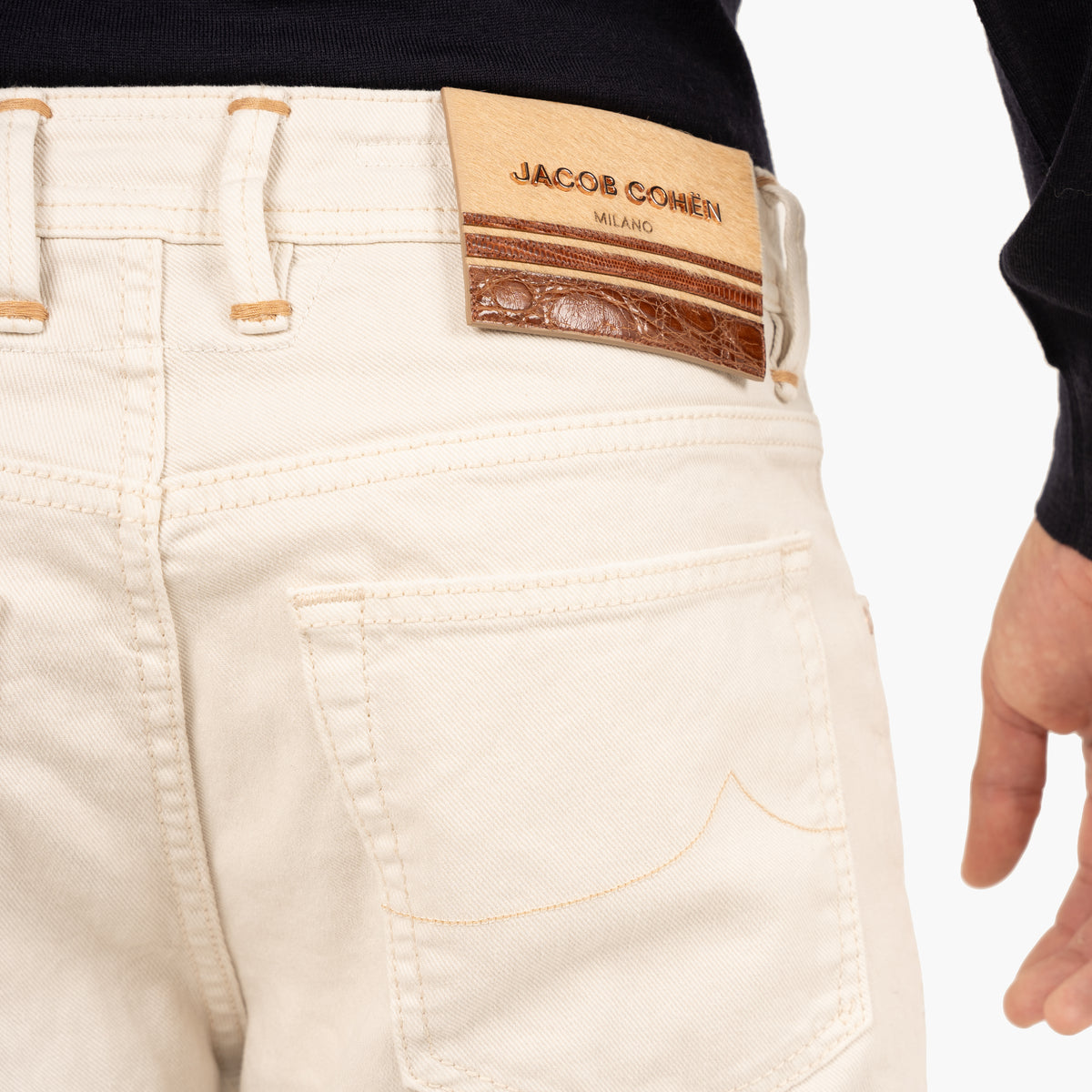 Jacob Cohen Jeans Crème | Luis