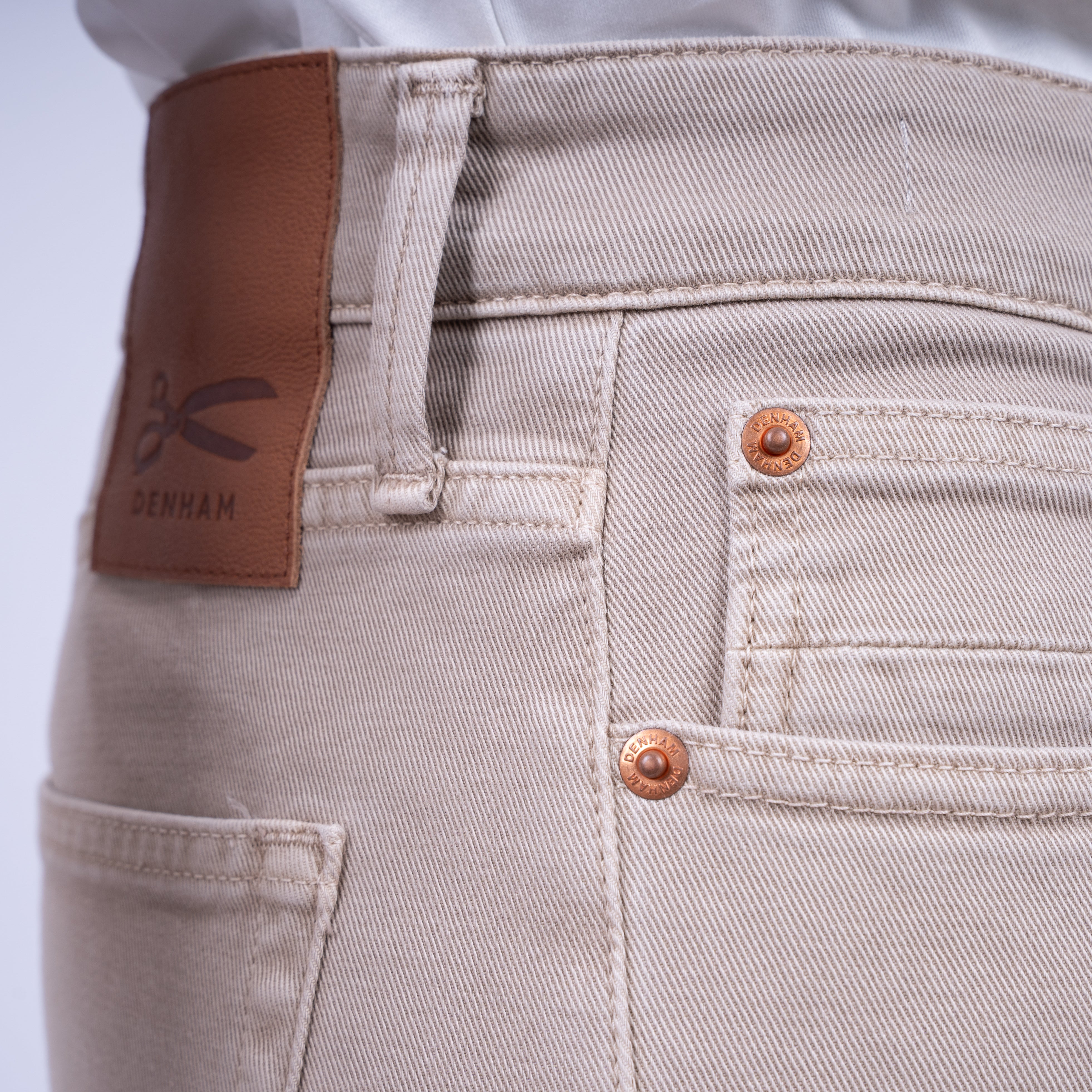 Denham Jeans Khaki | Razor