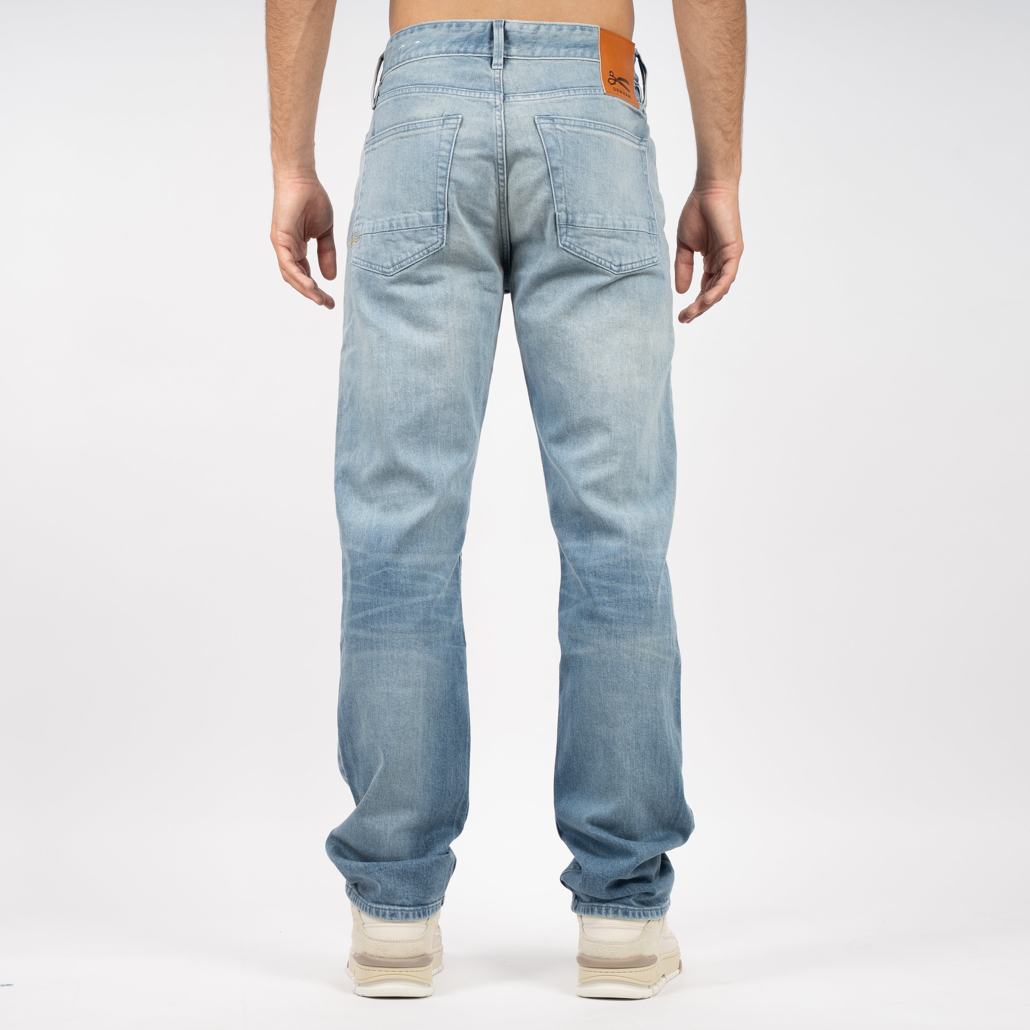 Denham Jeans Lichtblauw | Ridge Straight Fit