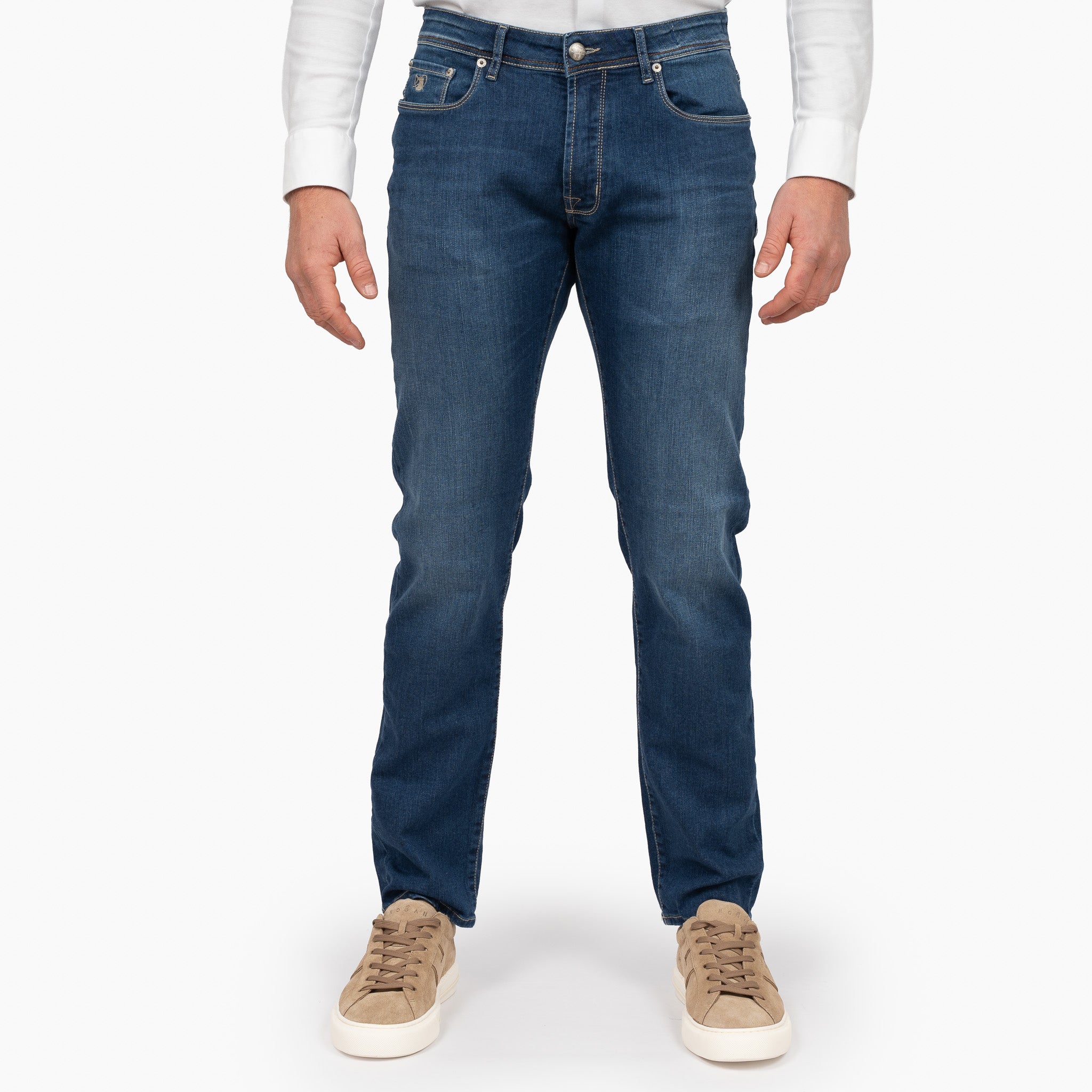 Atelier Noterman Jeans Blauw | Regular Fit