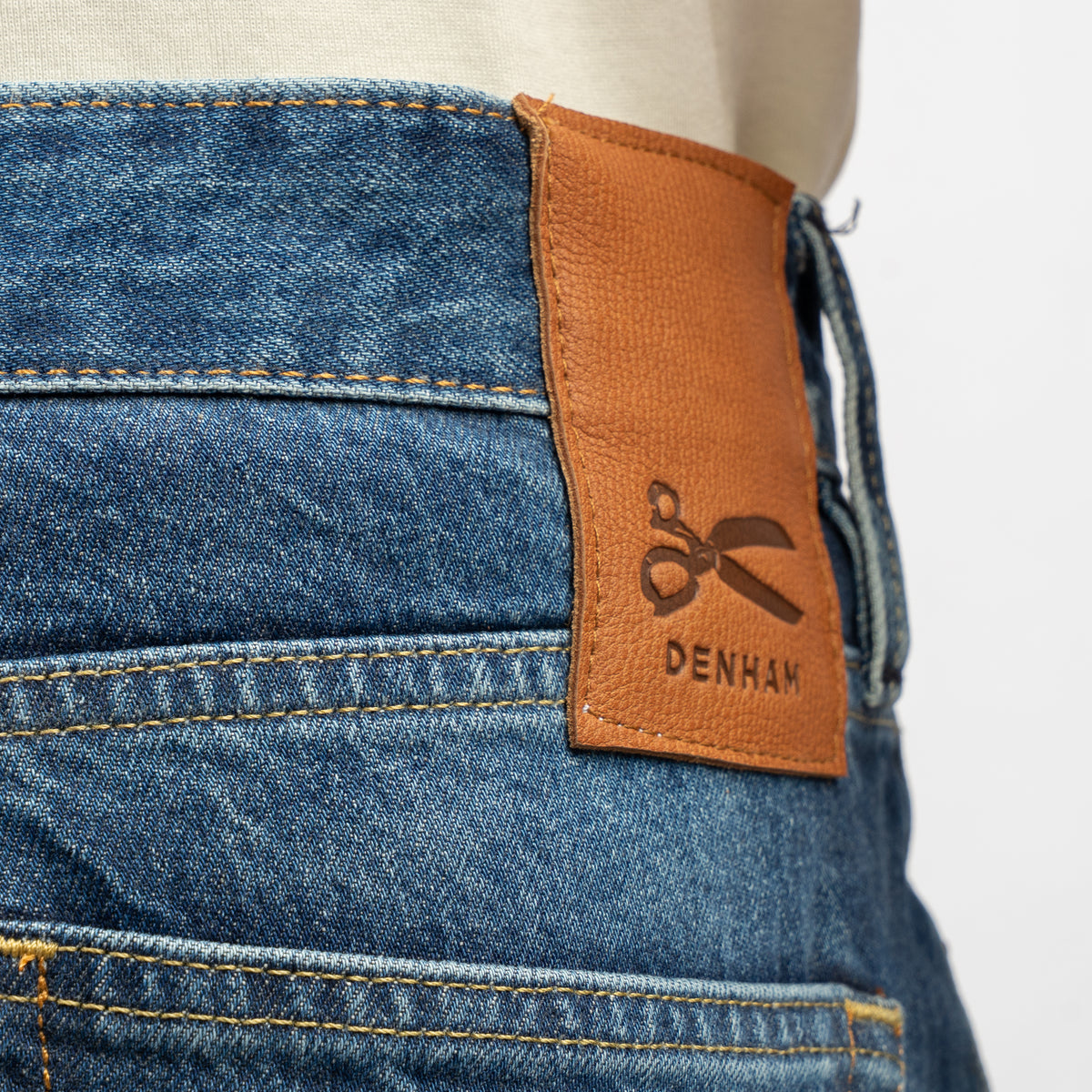Denham Jeans Blauw | Ridge Straight Fit