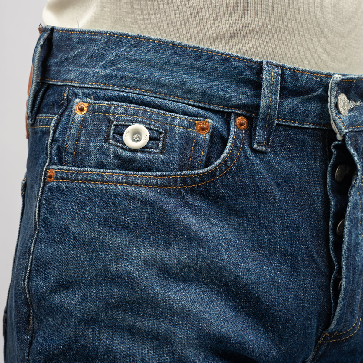 Denham Jeans Blauw | Ridge Straight Fit