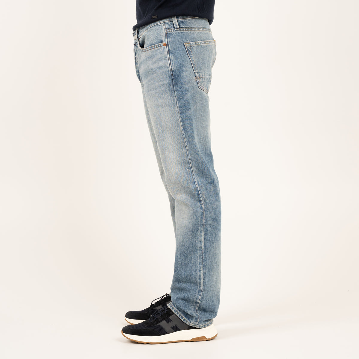 Denham Jeans Lichtblauw | Ridge Straight Fit