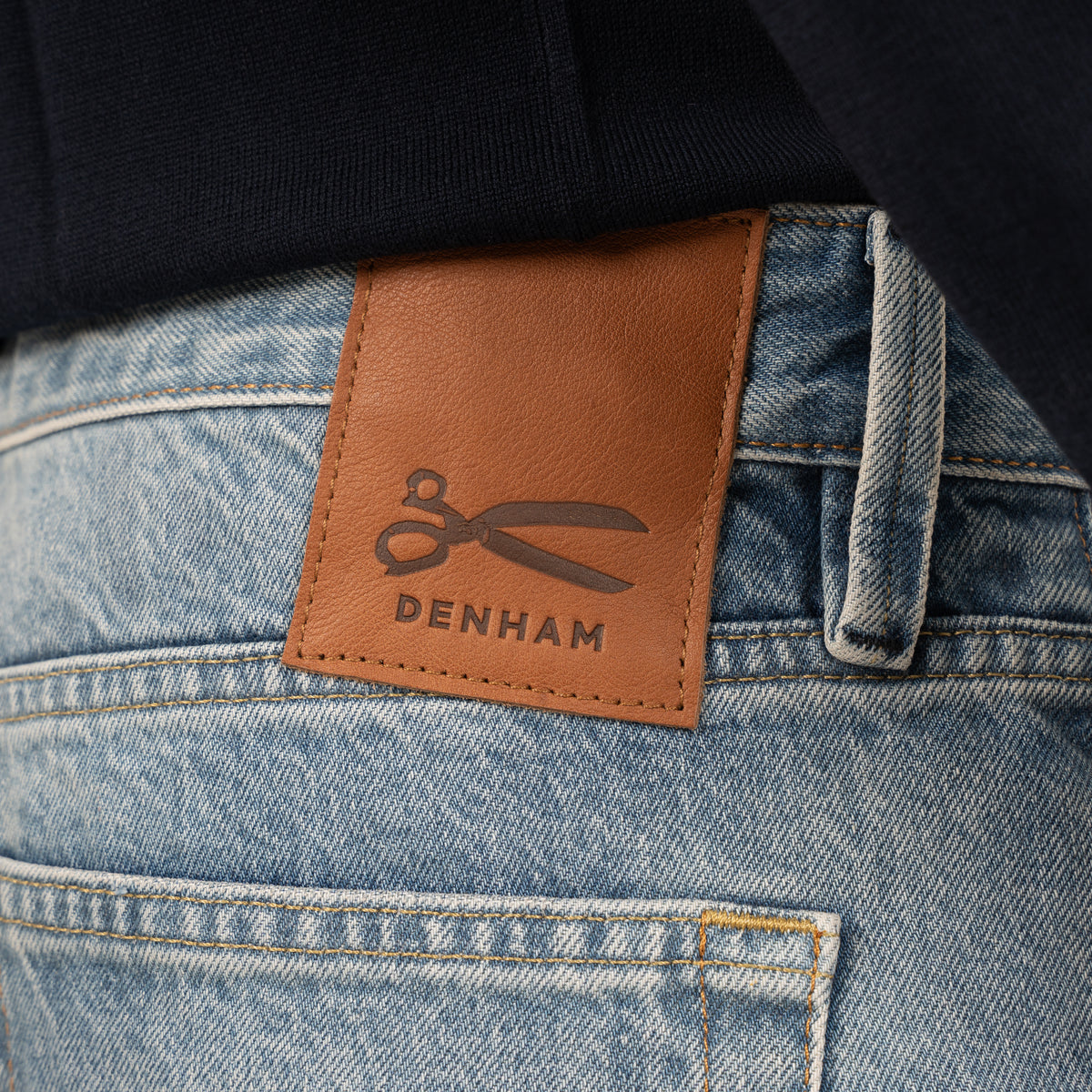 Denham Jeans Lichtblauw | Ridge Straight Fit