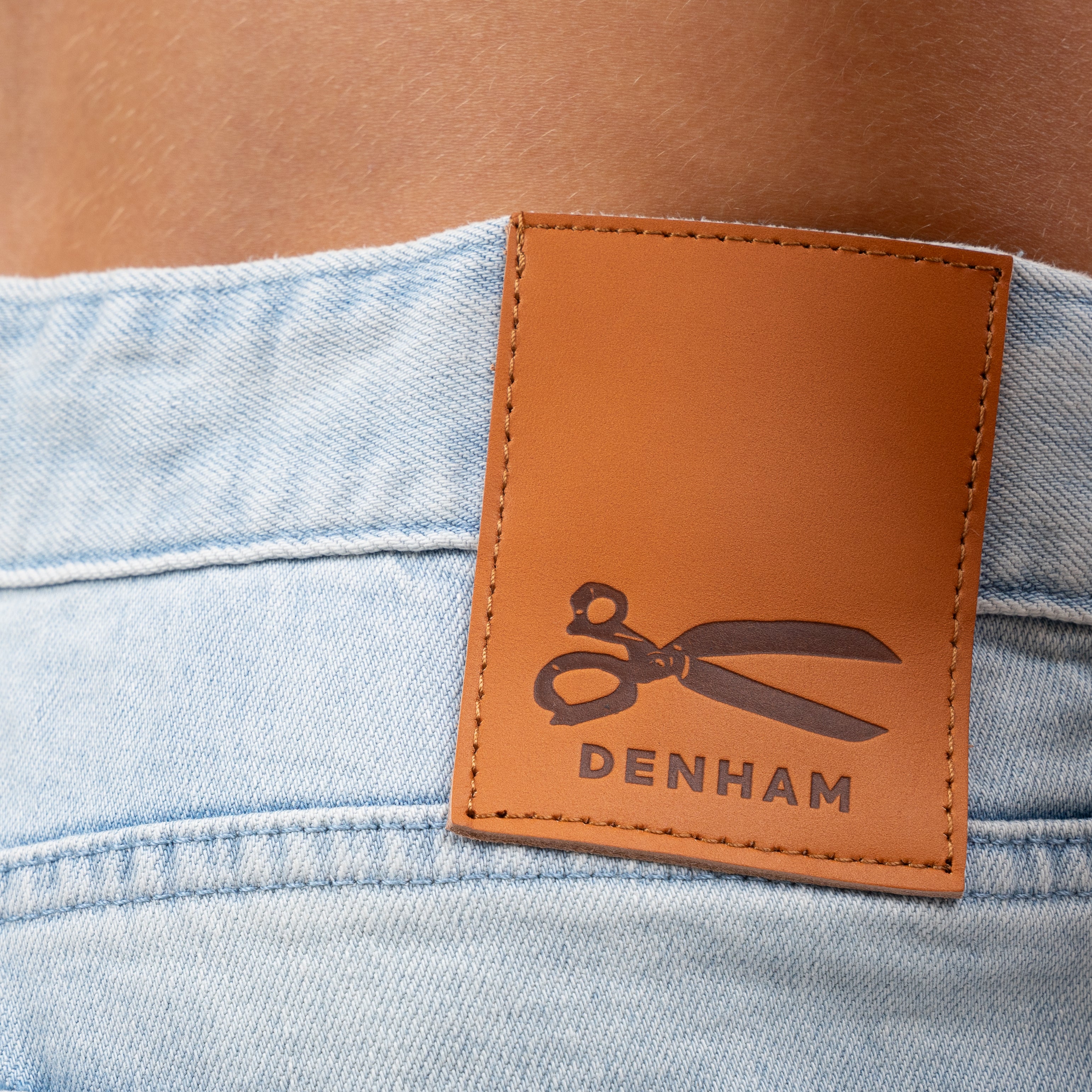 Denham Jeans Lichtblauw | Ridge Straight Fit