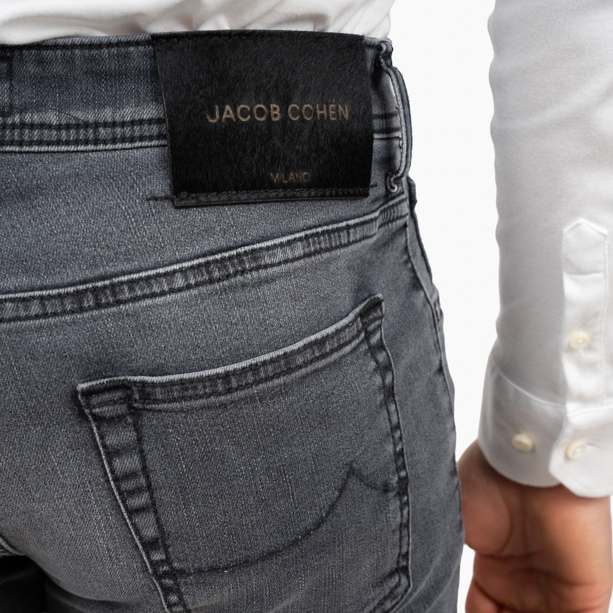 Jacob Cohen Jeans Donkergrijs | Nick