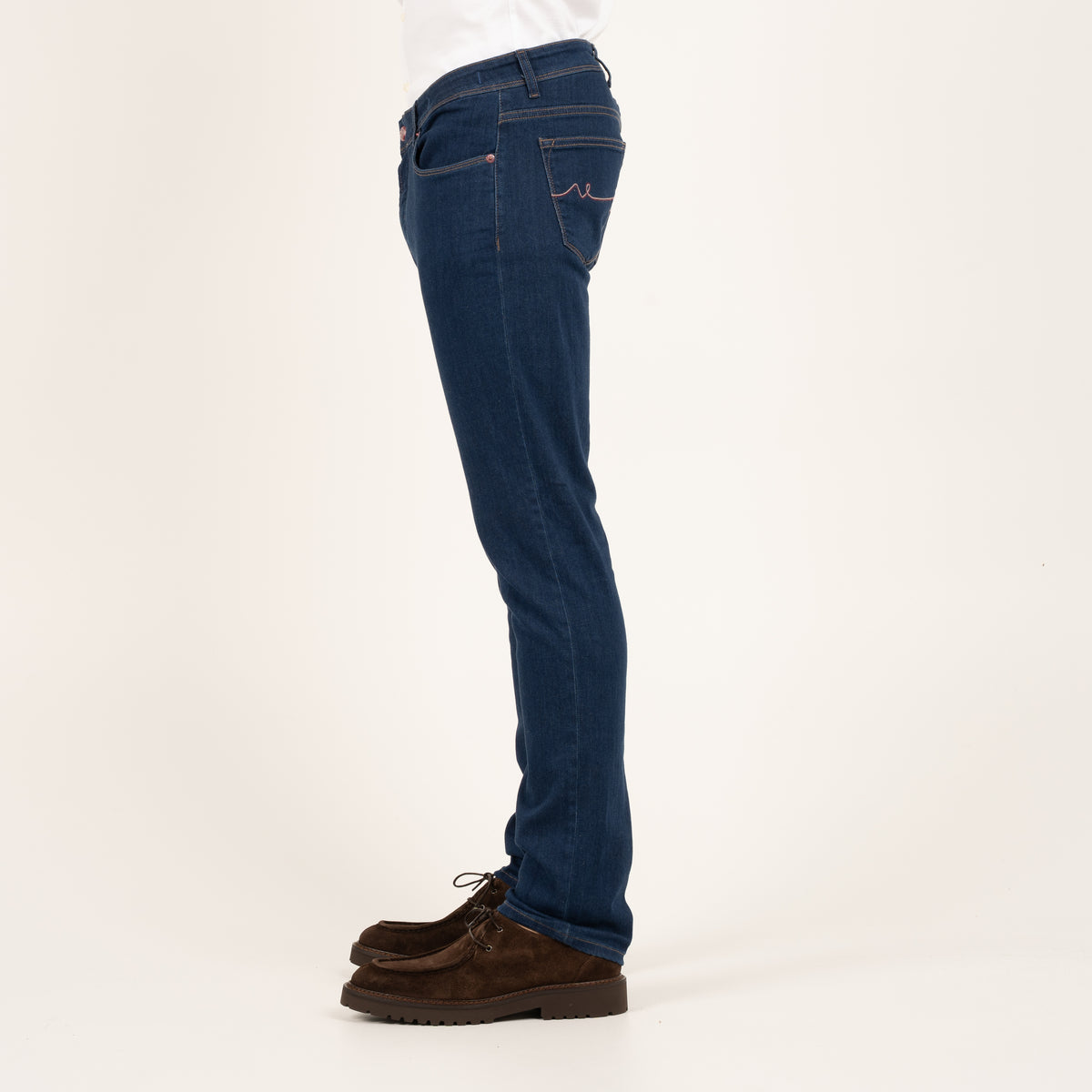 Atelier Noterman Jeans Donkerblauw | Slim Fit