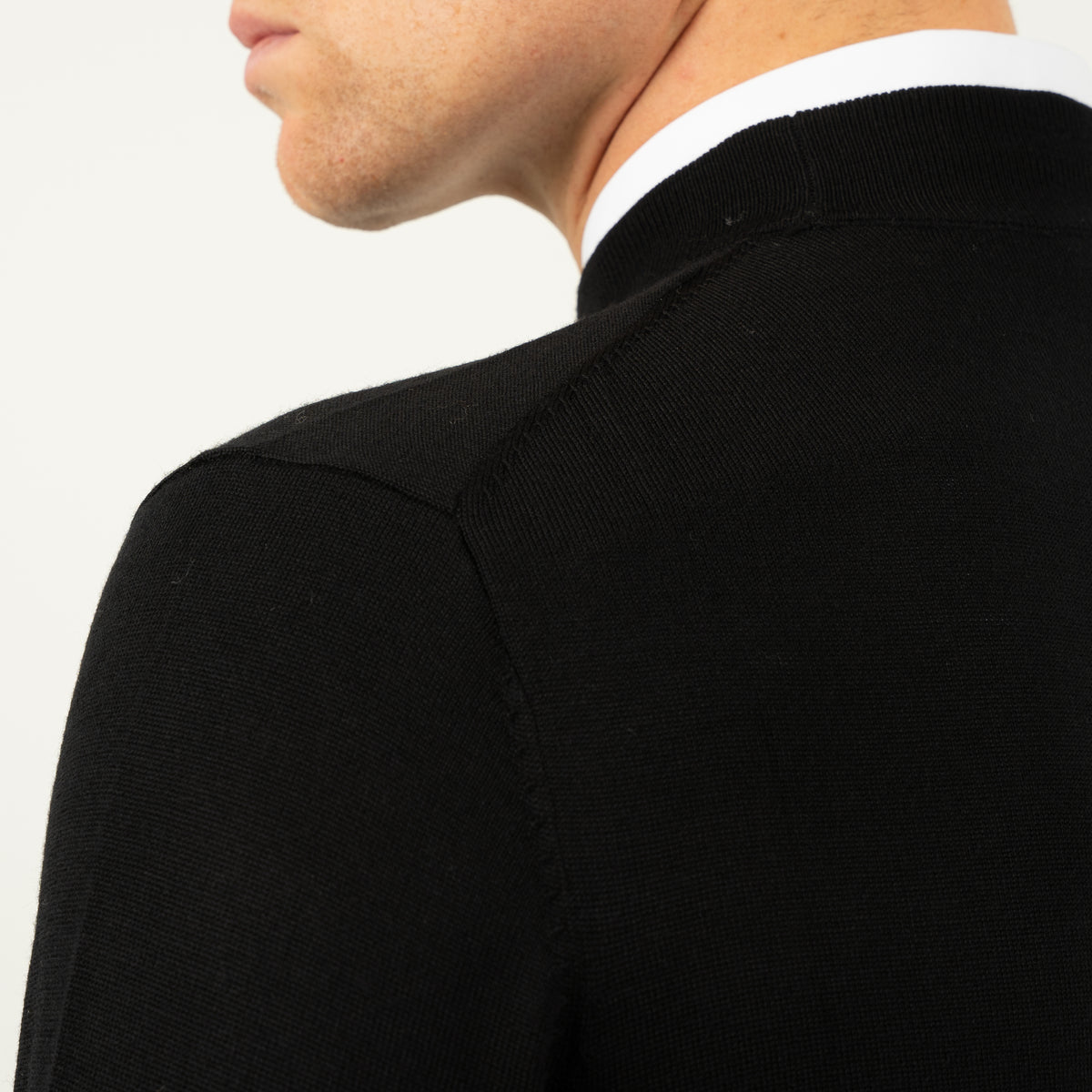 SEVEN DIALS Gebreide Turtleneck Trui Zwart | Goy