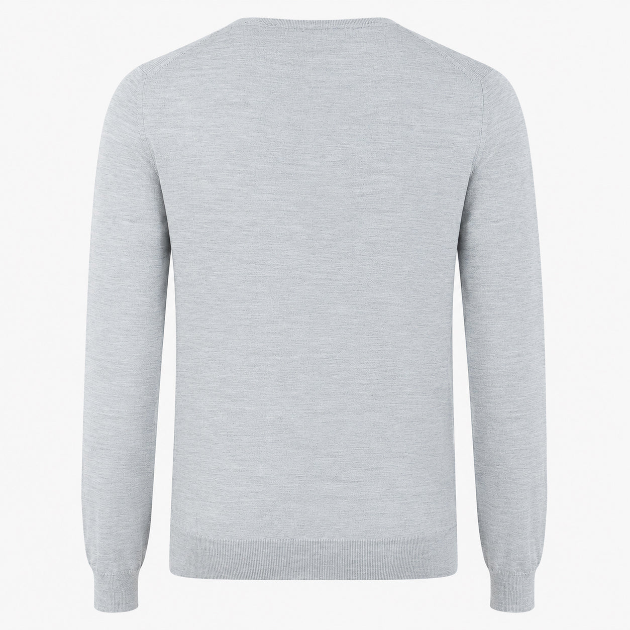 Slowear Gebreide Ronde Hals Trui Grijs | Flexwool