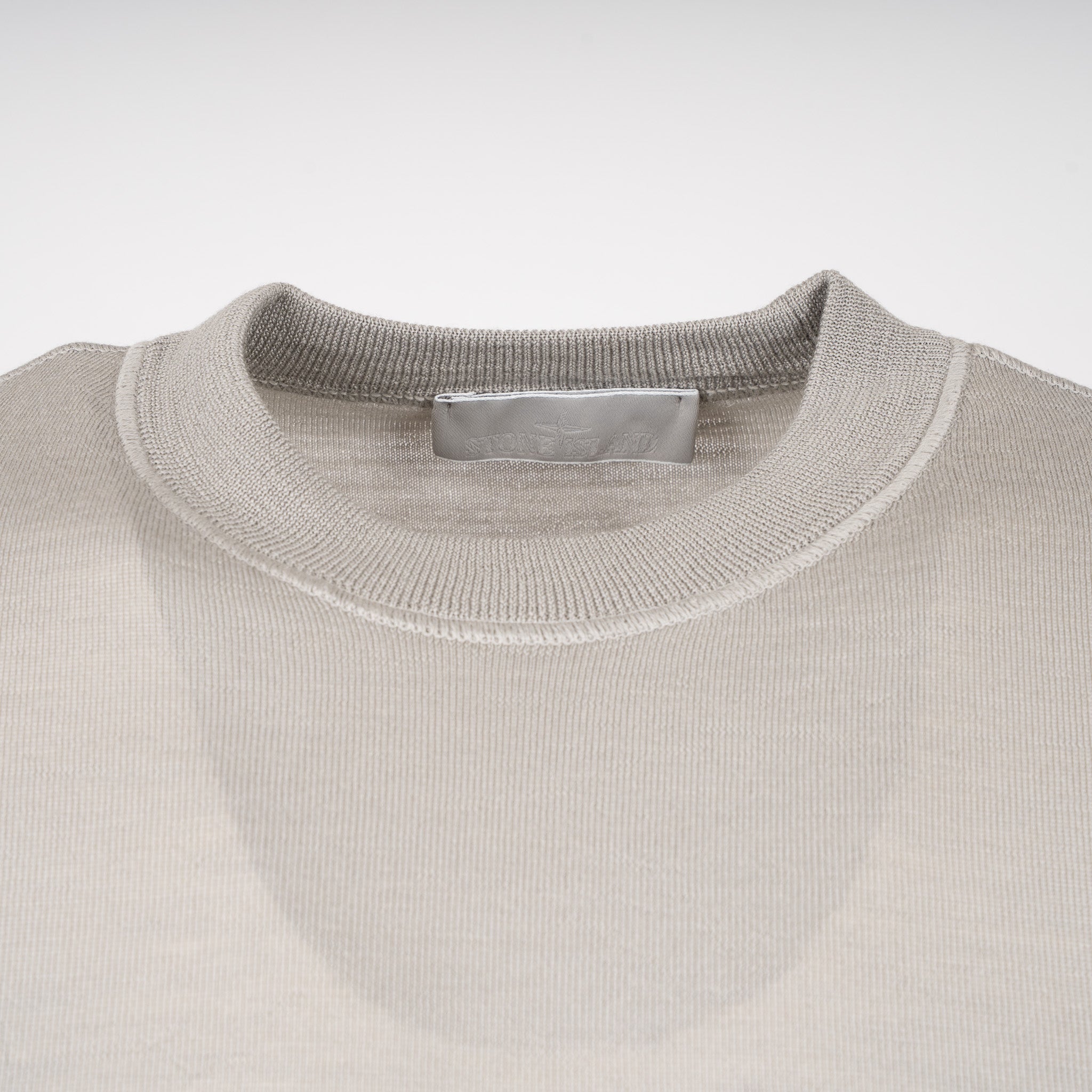 Stone Island Gebreide Trui Grijs | Ghost