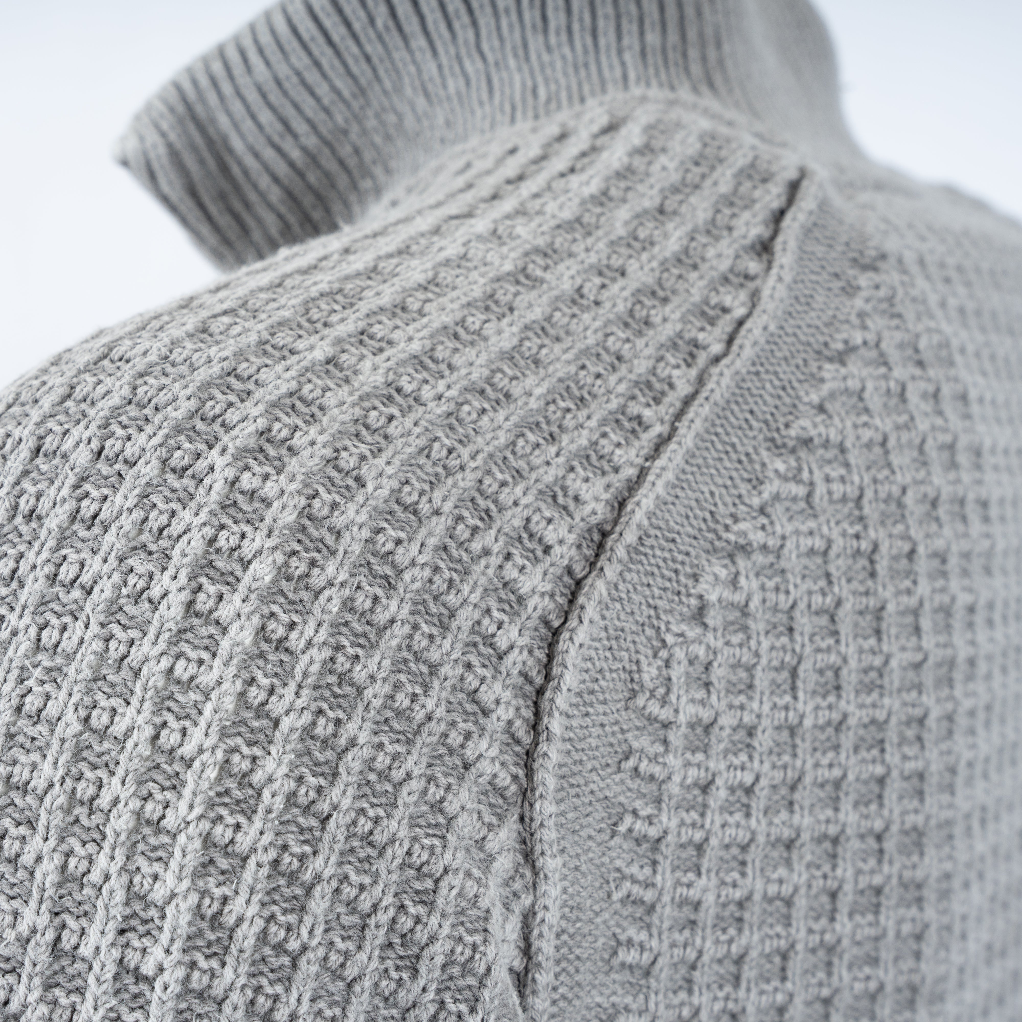 Stone Island Gebreid Vest Grijs | Recovered Cotton