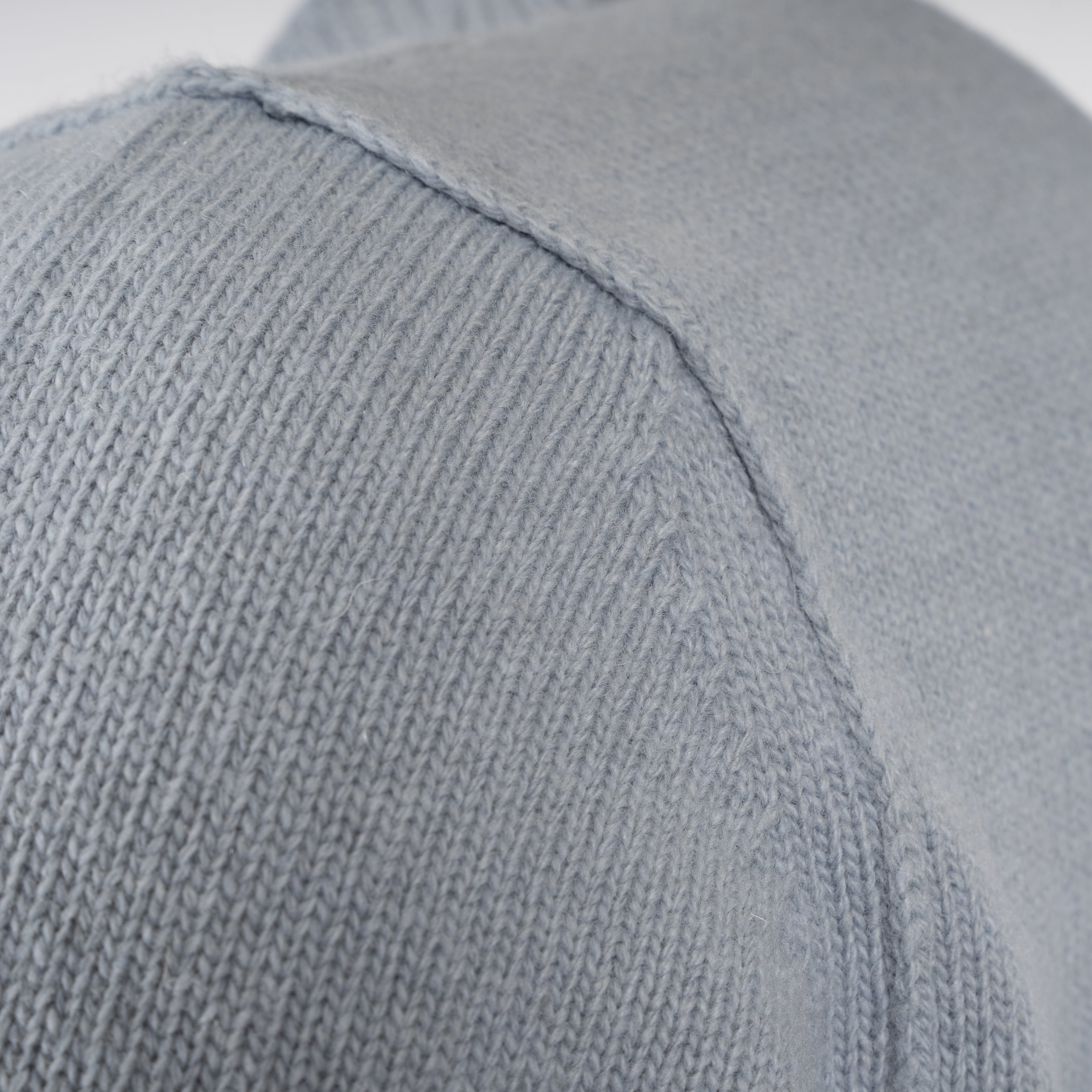 Stone Island Gebreide Trui met Knopenlijst Grijs | Lambswool