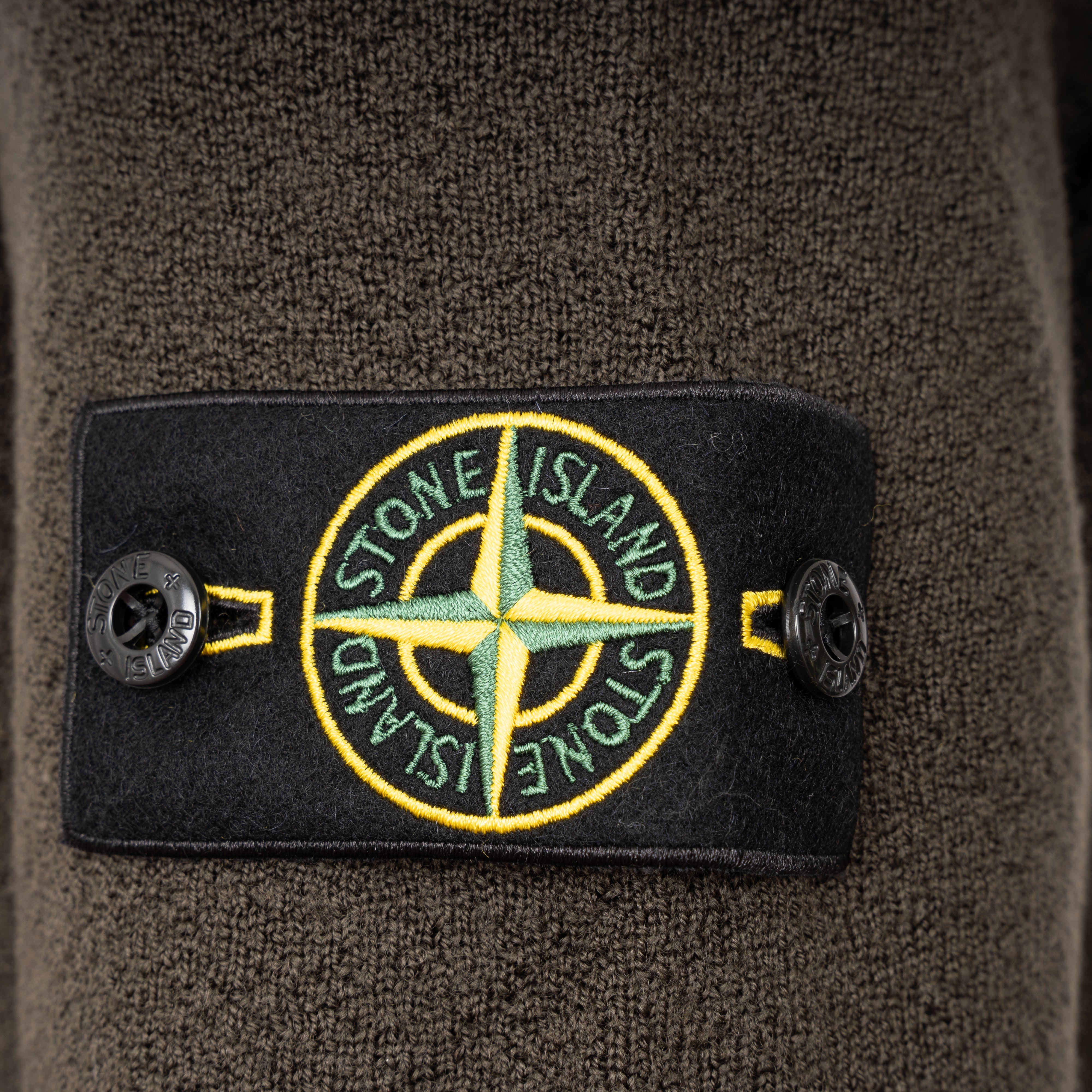 Stone Island Gebreide Trui Grijs | Pure RWS Wool