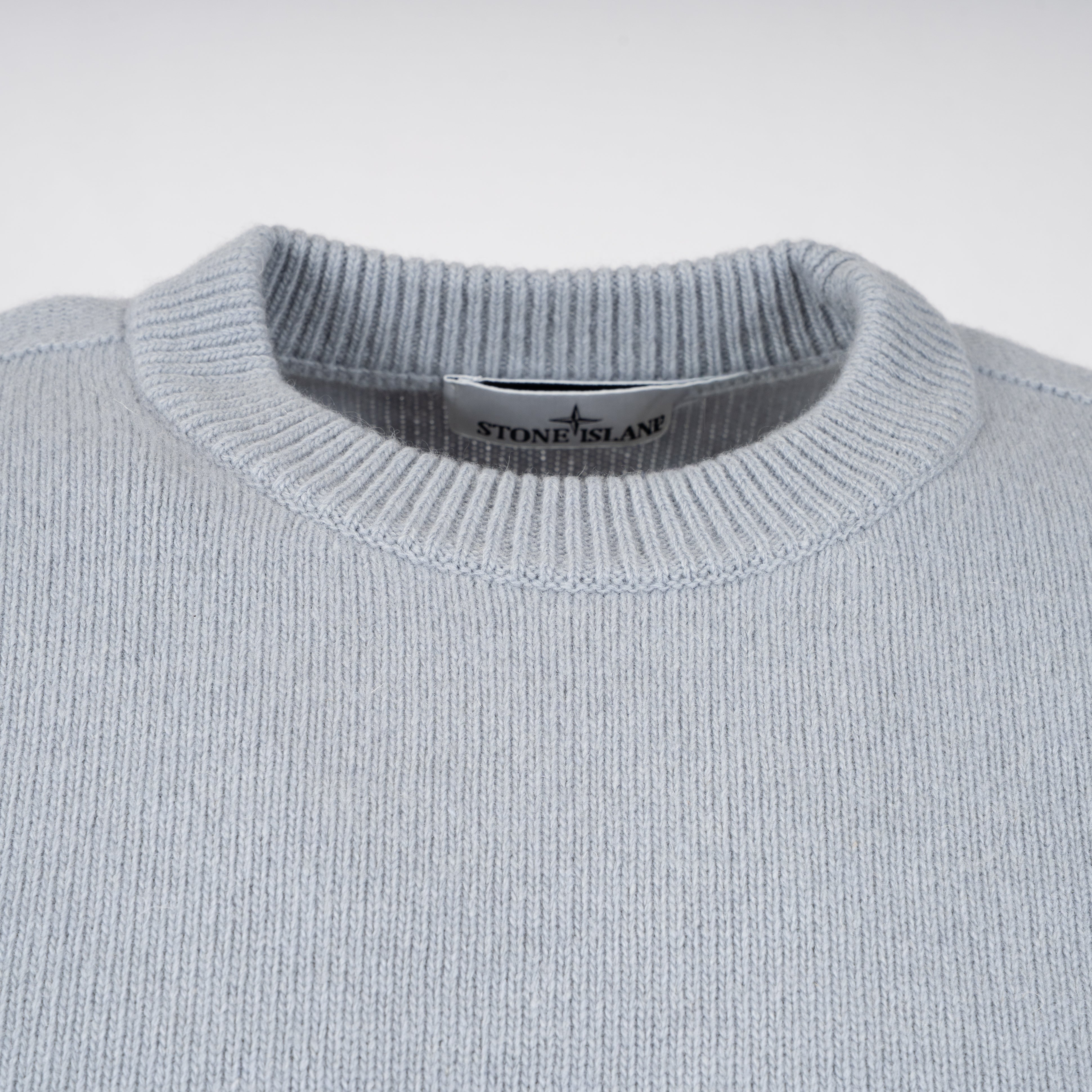 Stone Island Gebreide Trui Grijs | Lambswool