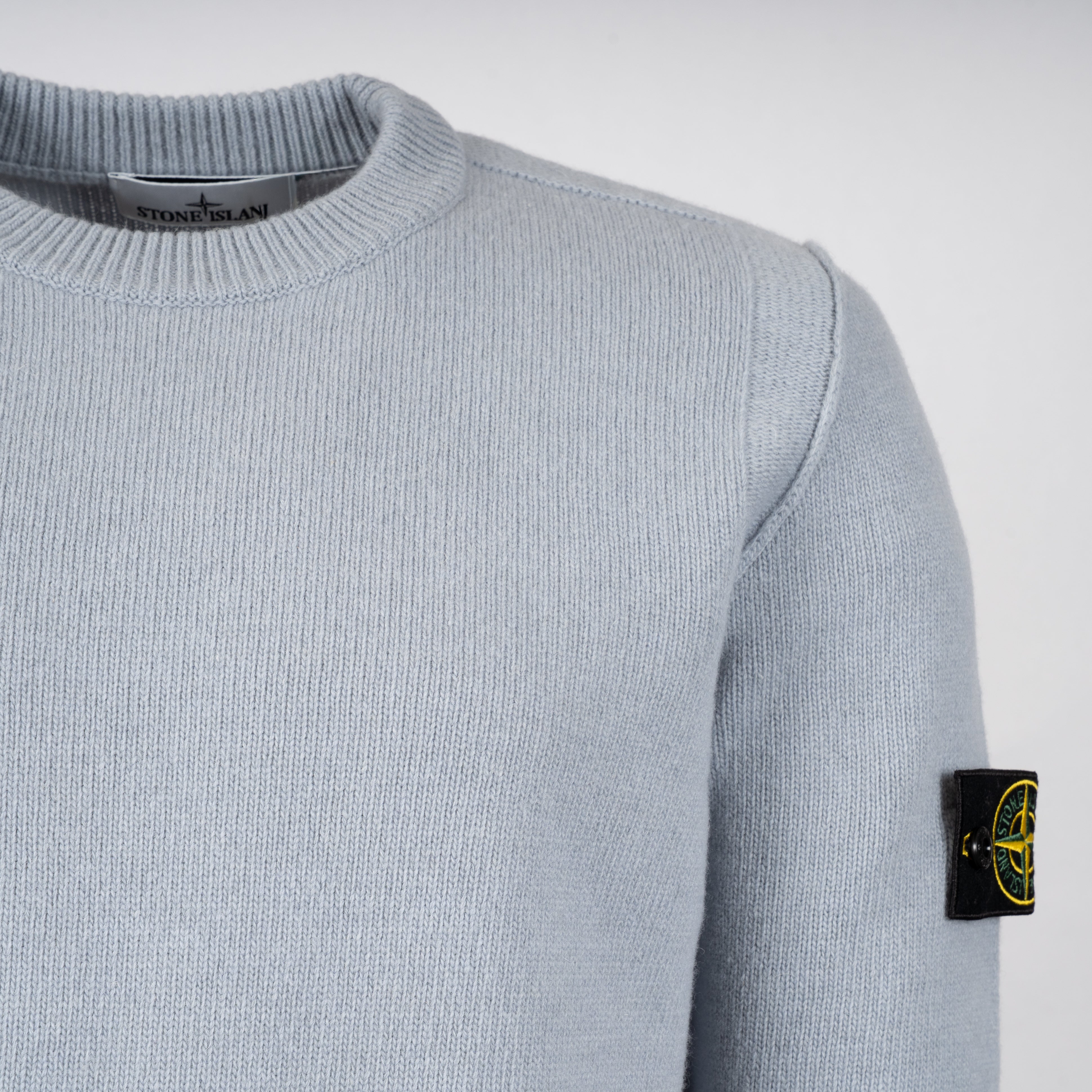 Stone Island Gebreide Trui Grijs | Lambswool