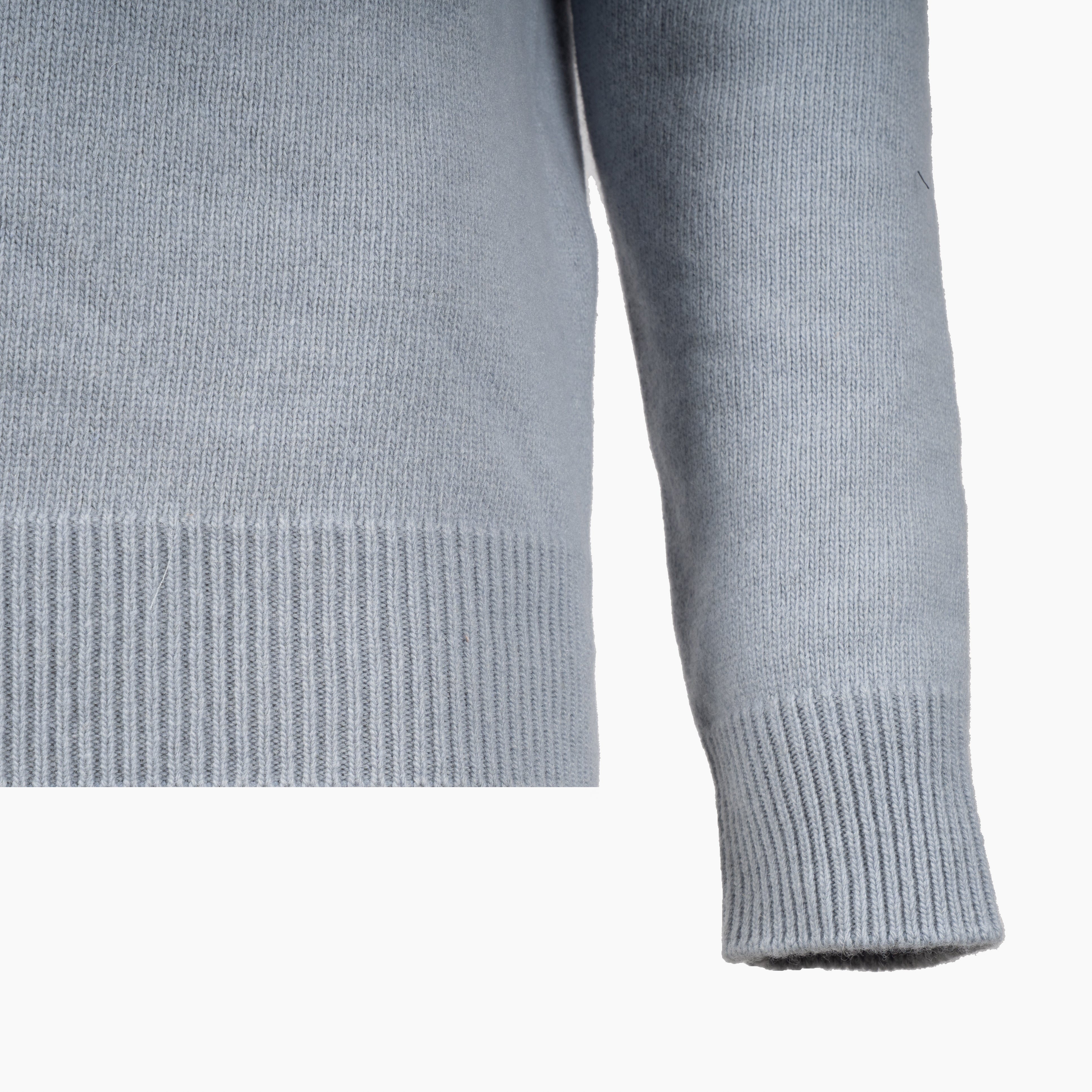 Stone Island Gebreide Trui Grijs | Lambswool