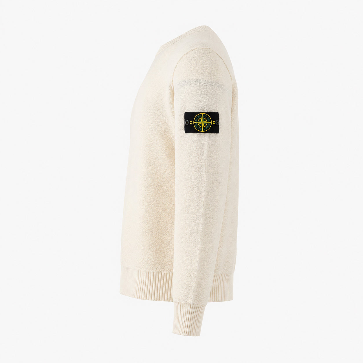 Stone Island Gebreide Trui Crème | Pure RWS Wool