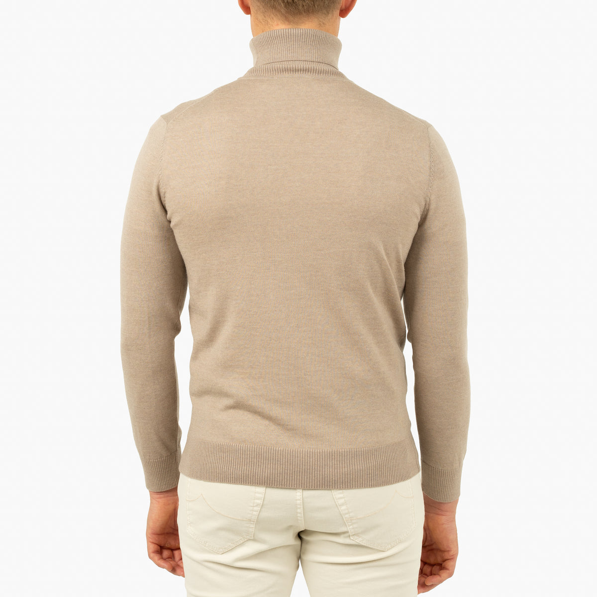 SEVEN DIALS Gebreide Coltrui Beige | Shawn