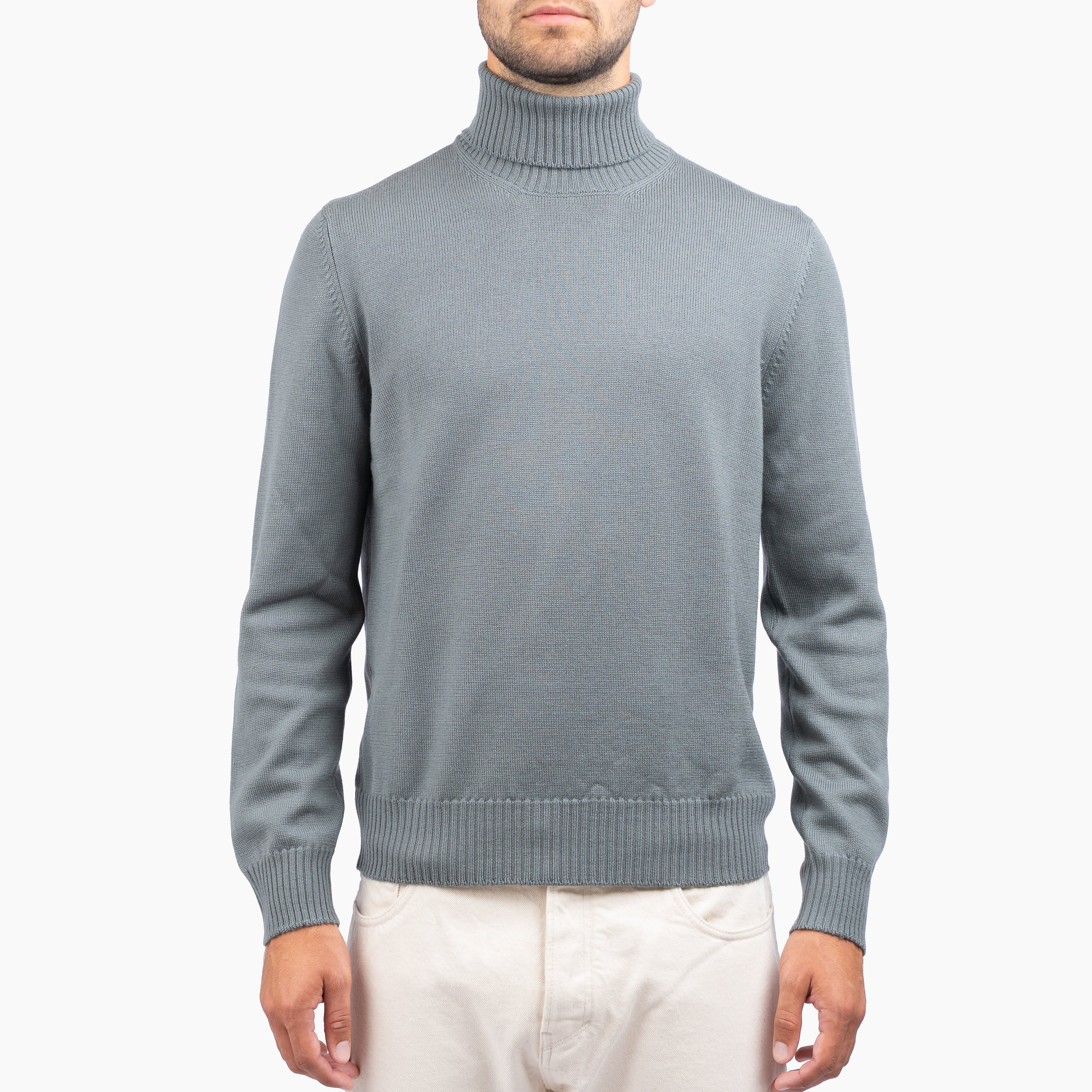 Gran Sasso Coltrui Lichtgroen | Extrafine Merino