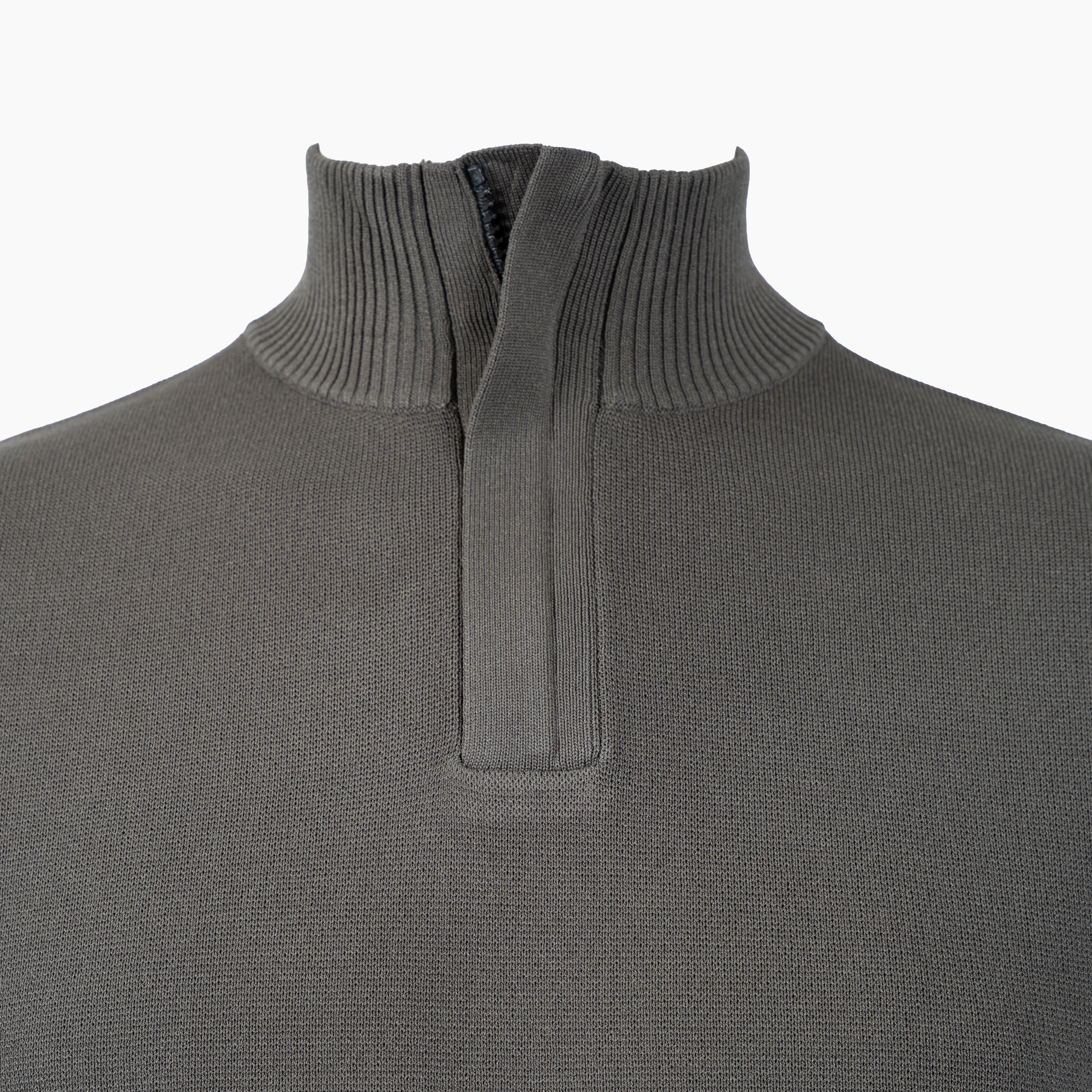 Genti Technische Trui met Rits Groen | Cool Dry