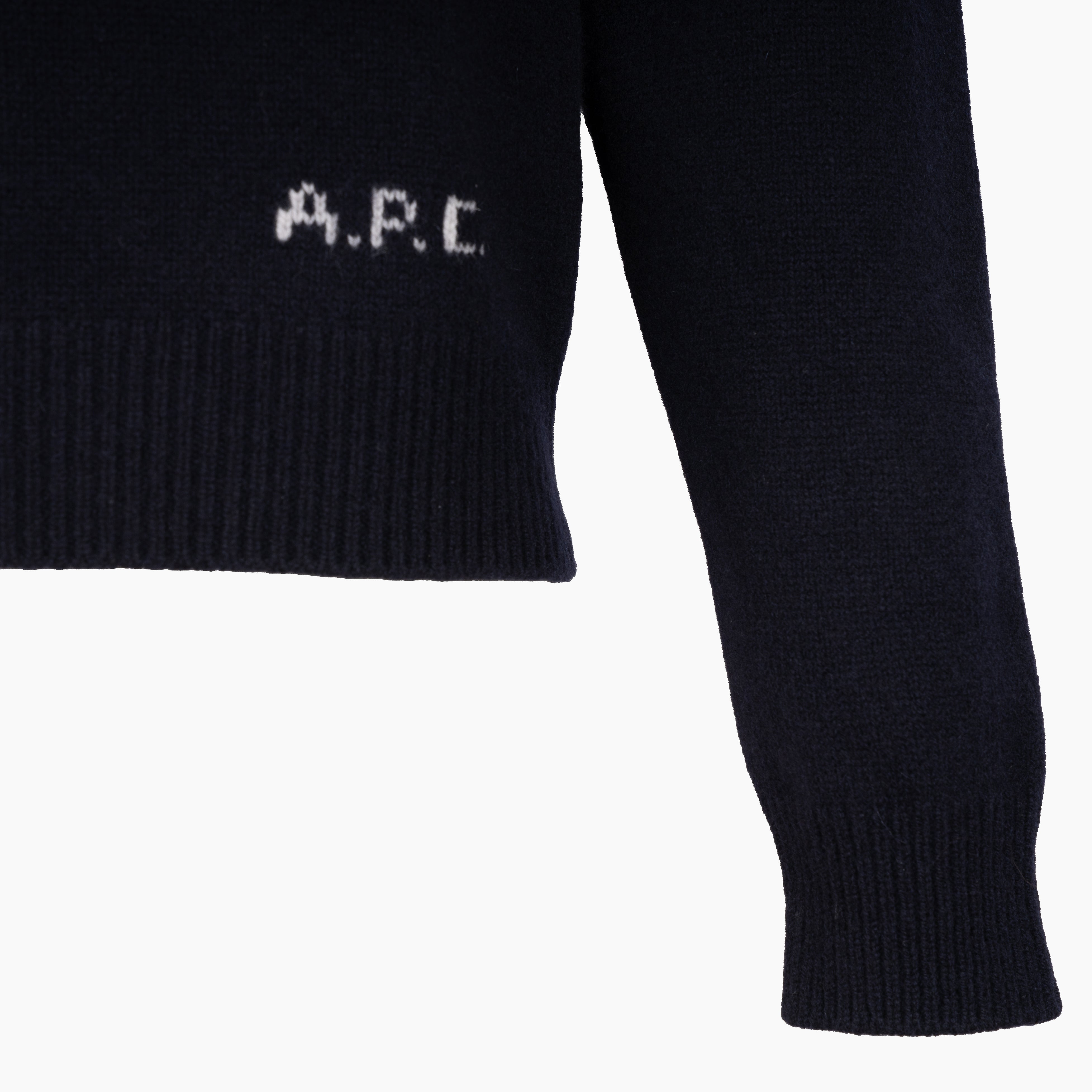 A.P.C. Gebreide Trui Blauw | Pull Edmond