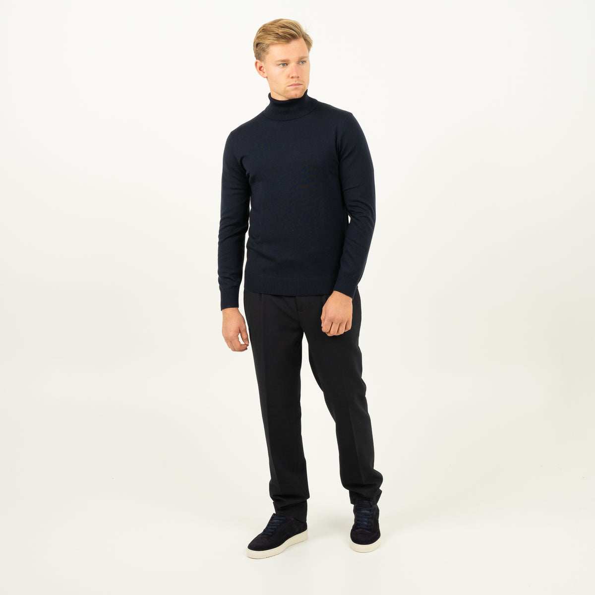 SEVEN DIALS Gebreide Coltrui Blauw | Shawn